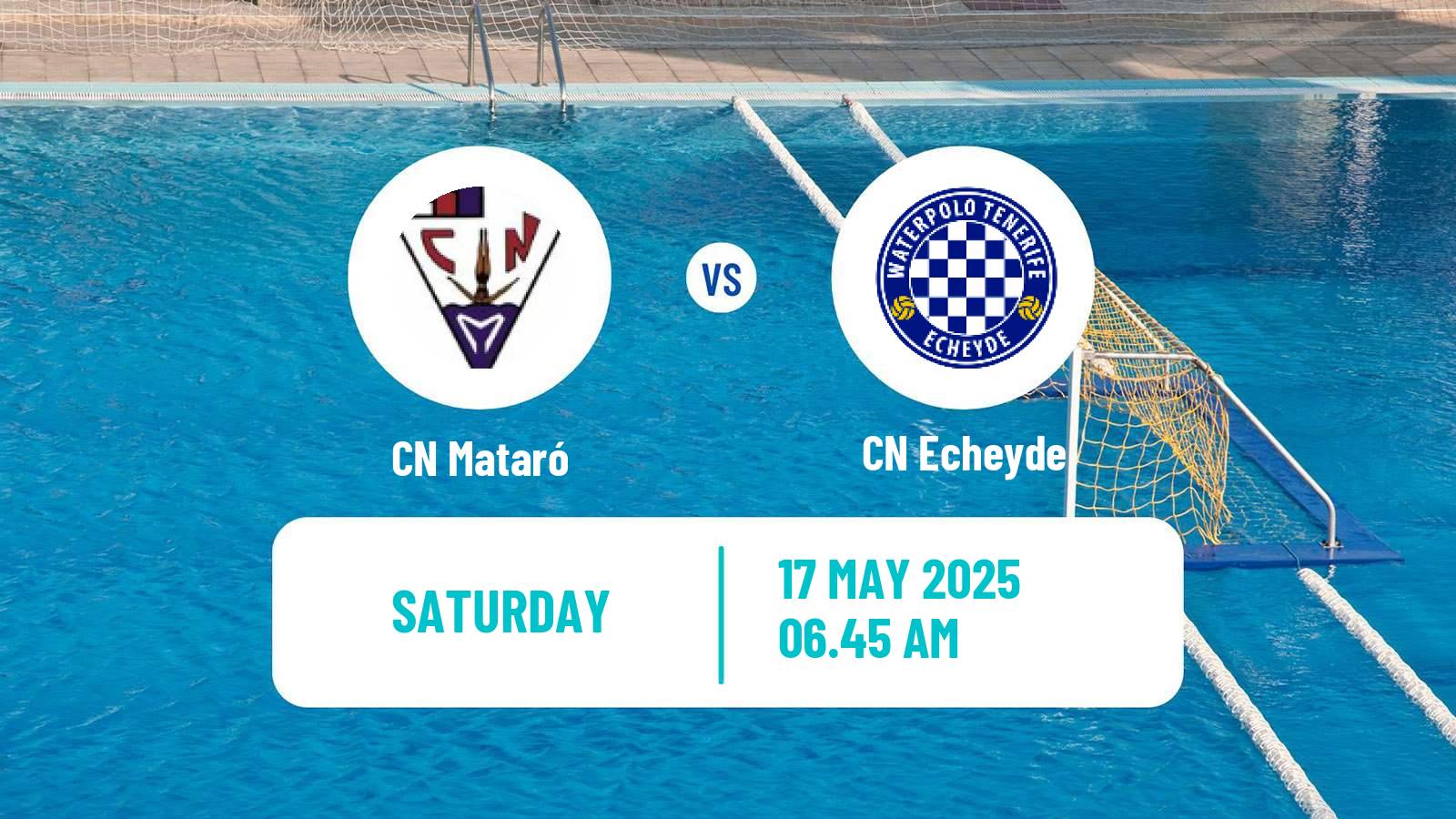 Water polo Spanish Liga Premaat Mataró - Echeyde