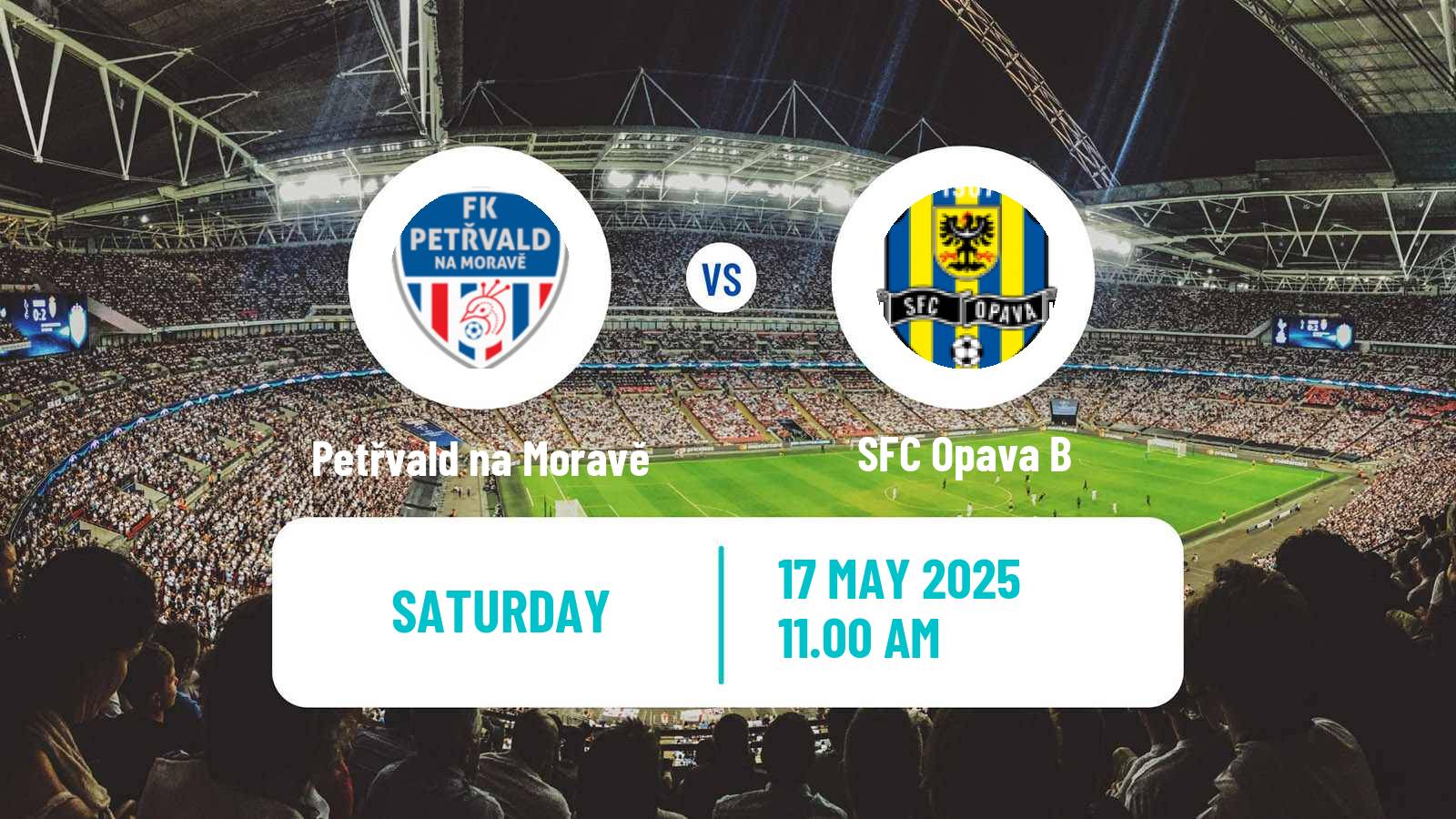 Football Czech Division F Petřvald na Moravě - Opava B