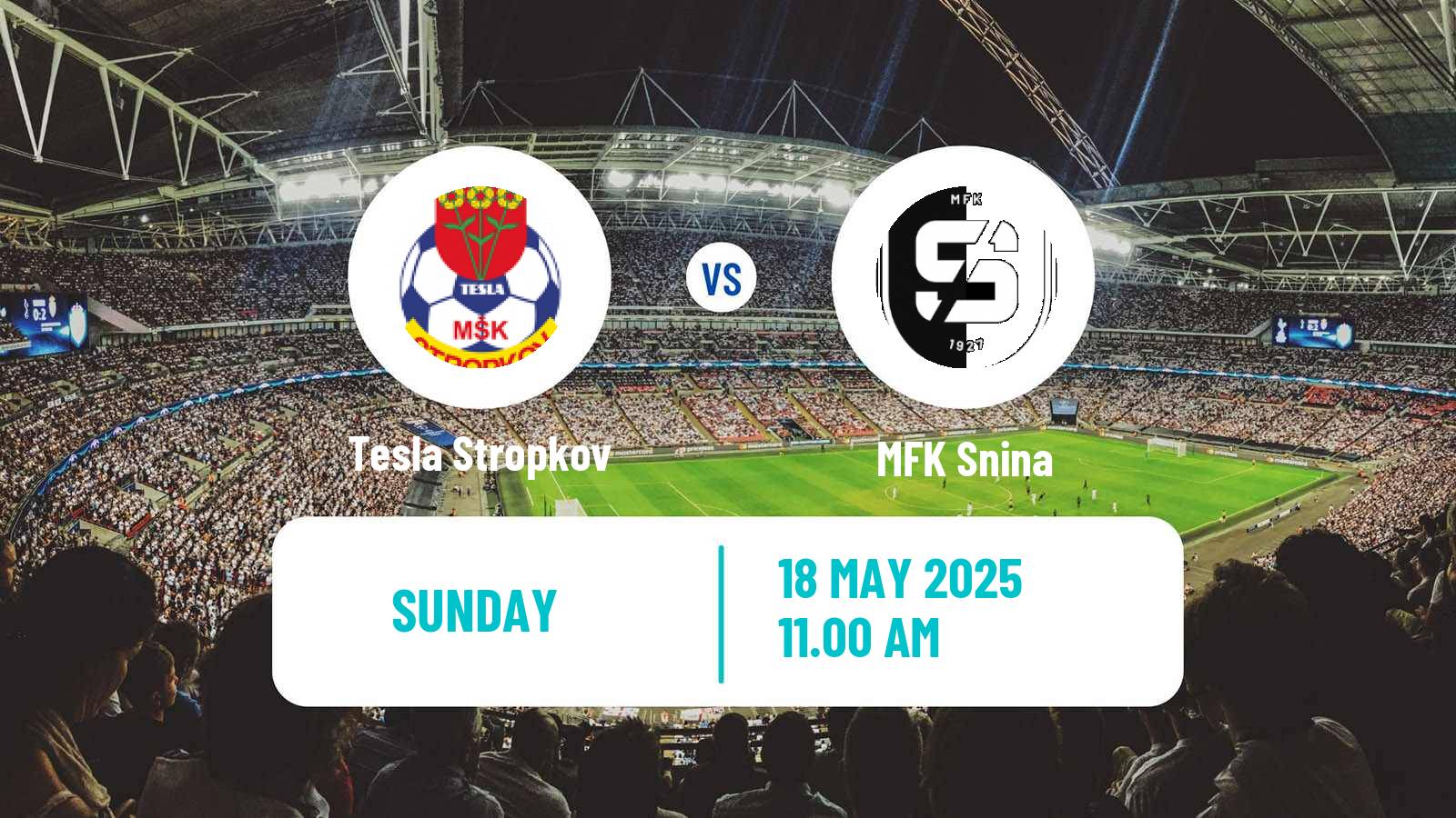 Soccer Slovak 3 Liga East Tesla Stropkov - Snina