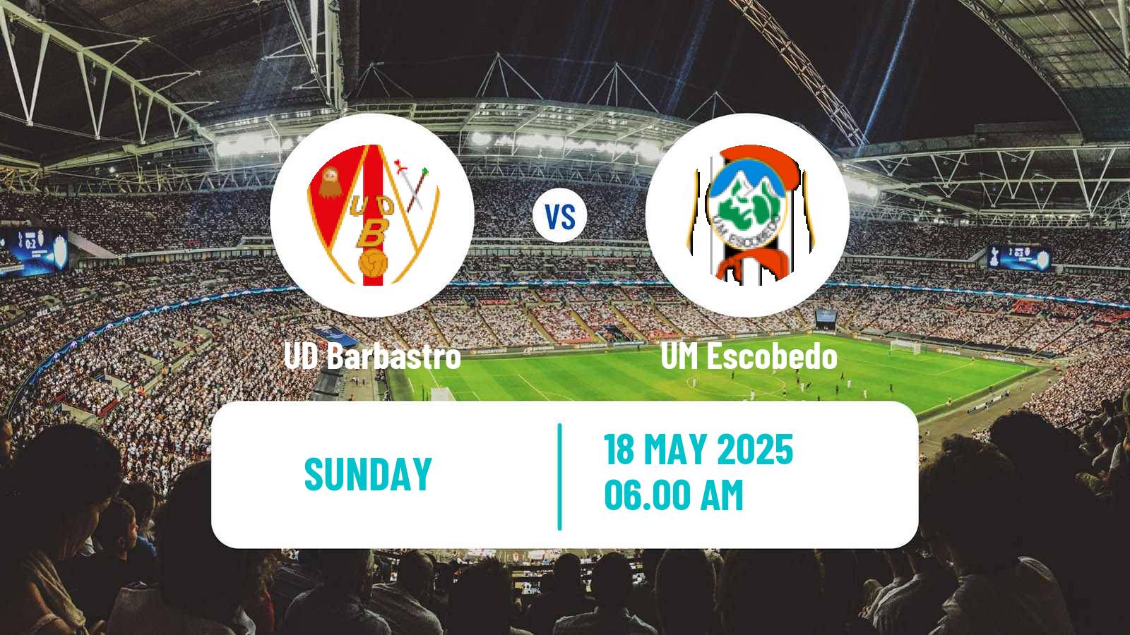 Soccer Spanish Segunda RFEF - Group 2 Barbastro - Escobedo