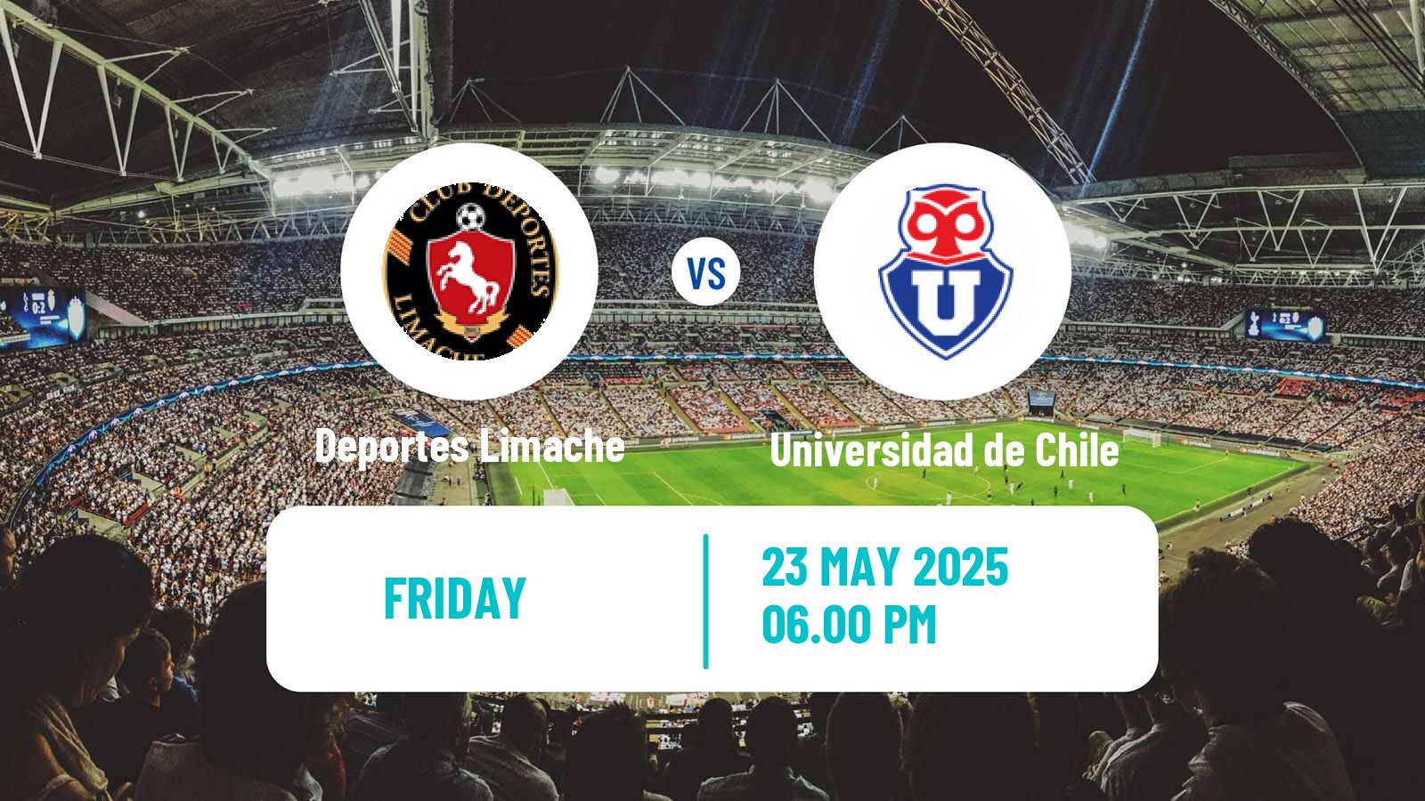 Football Chilean Primera Division Deportes Limache - Universidad de Chile