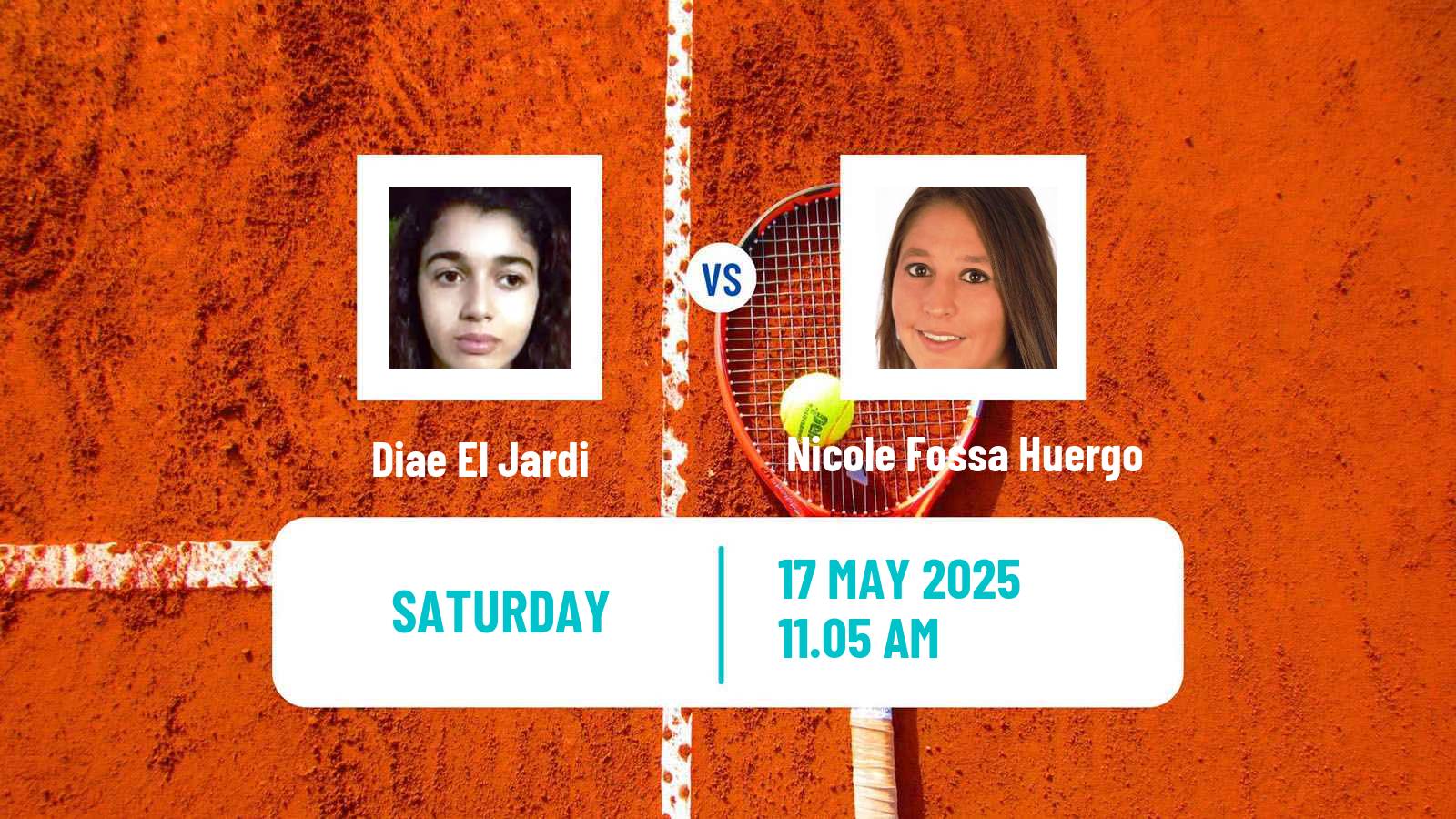 Tennis WTA Rabat Diae El Jardi - Nicole Fossa Huergo
