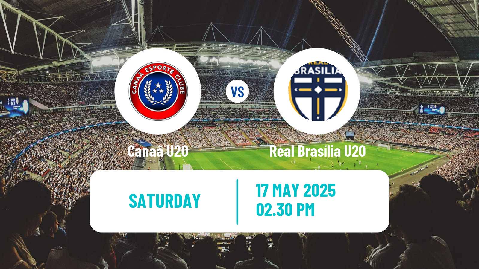 Soccer Brazilian Brasiliense U20 Canaã U20 - Real Brasília U20