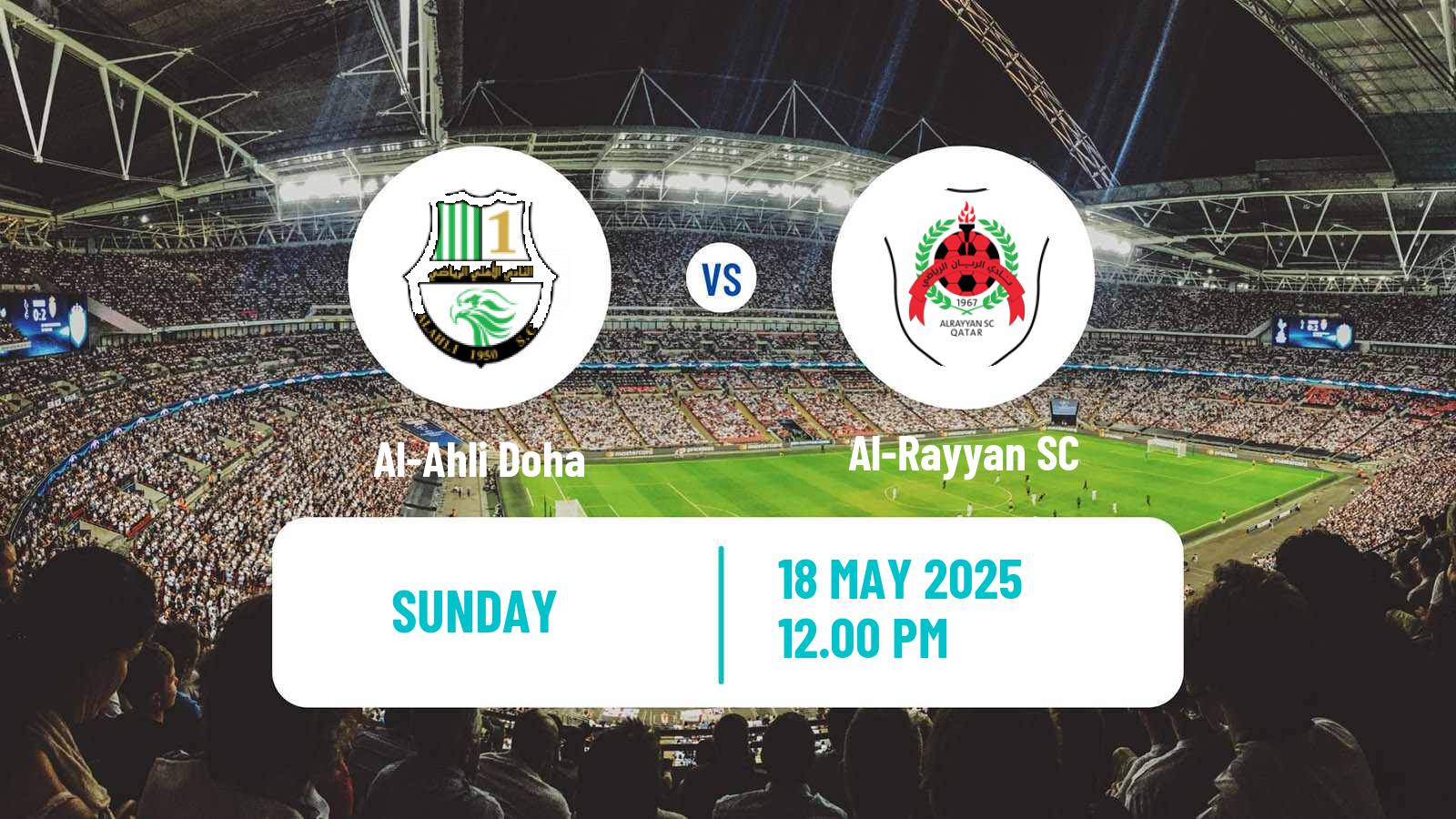 Football Qatar Emir Cup Al-Ahli Doha - Al-Rayyan
