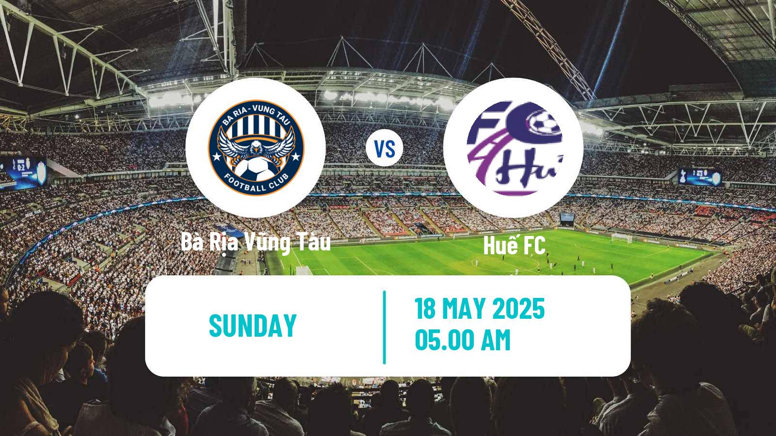 Football Vietnamese V League 2 Bà Rịa Vũng Tàu - Huế