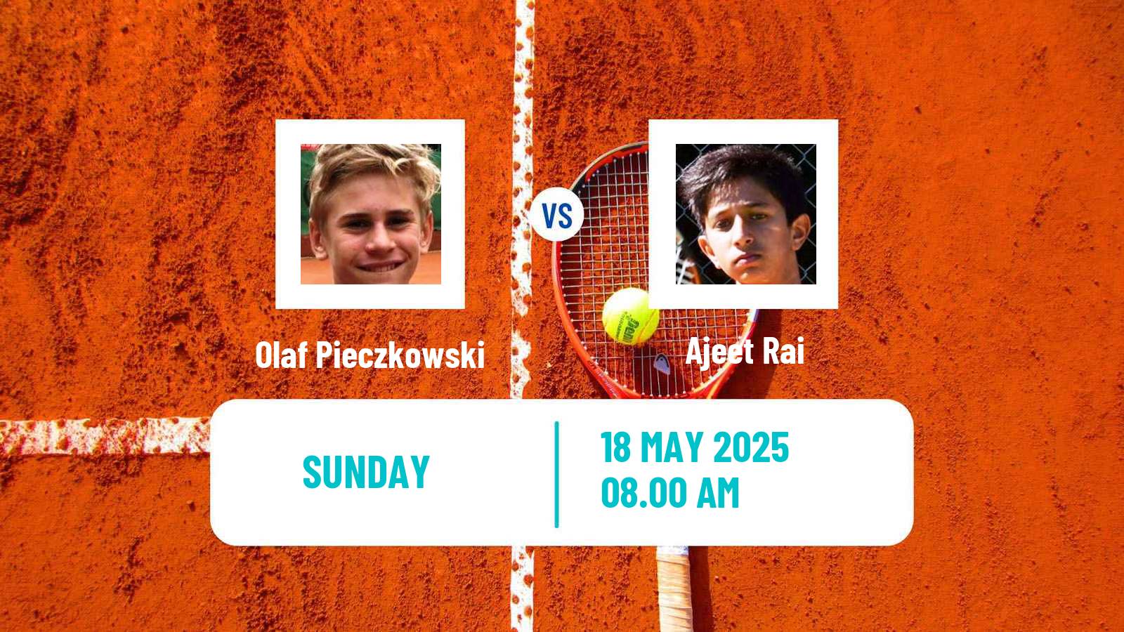 Tennis Tbilisi Challenger Men 2025 Olaf Pieczkowski - Ajeet Rai