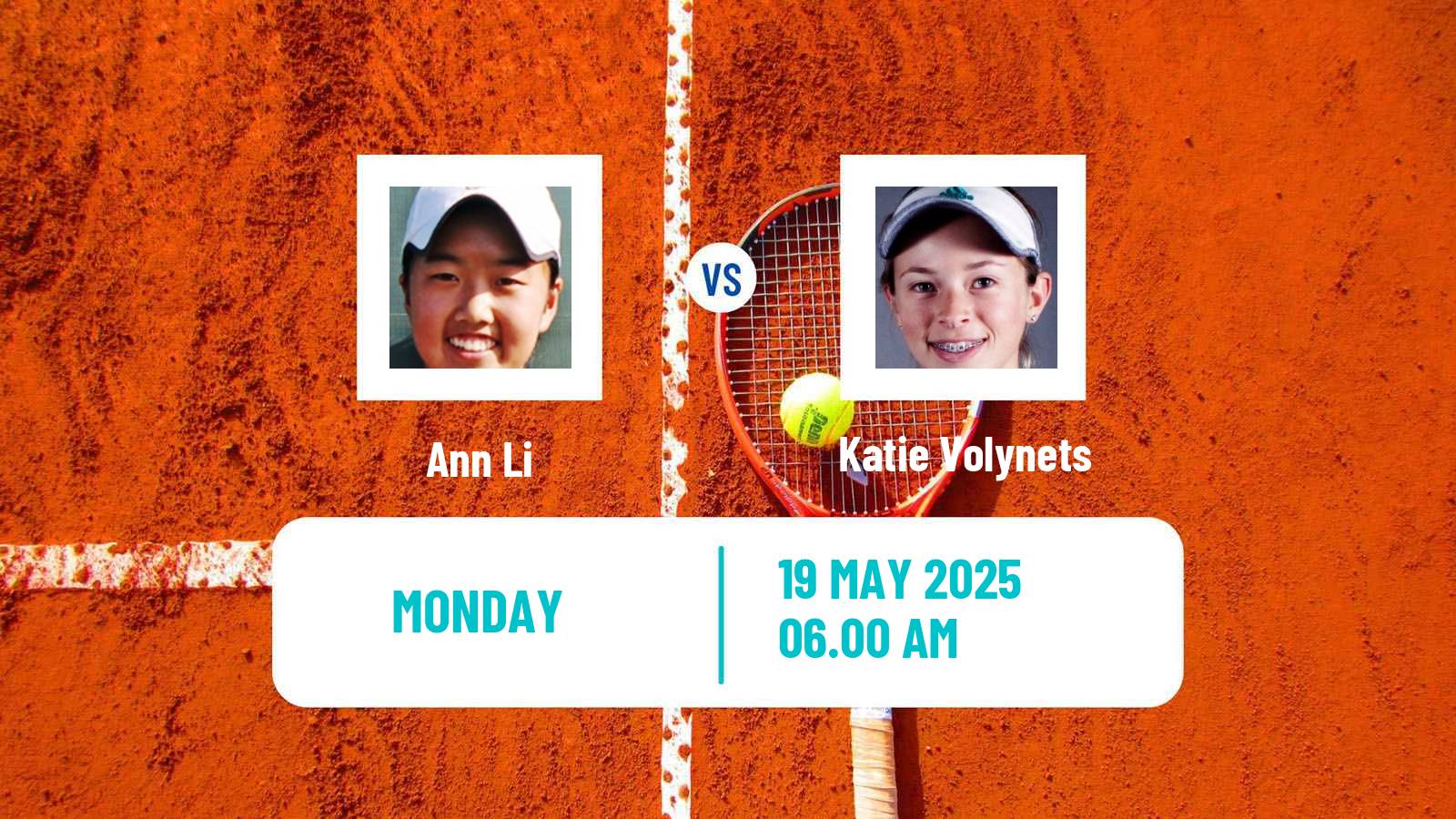 Tennis WTA Rabat Ann Li - Katie Volynets