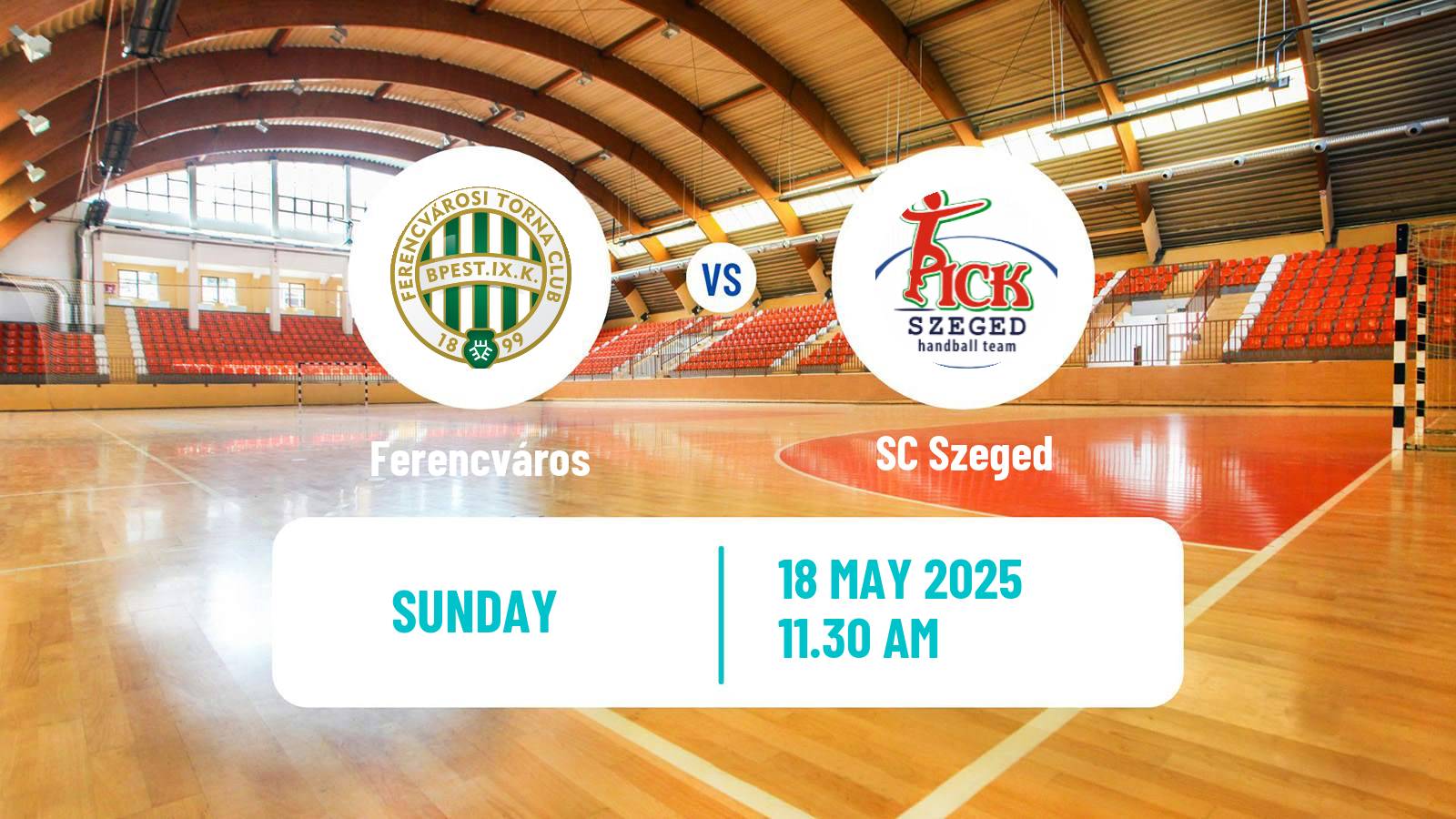 Handball Hungarian Division 1 Handball Ferencváros - Szeged