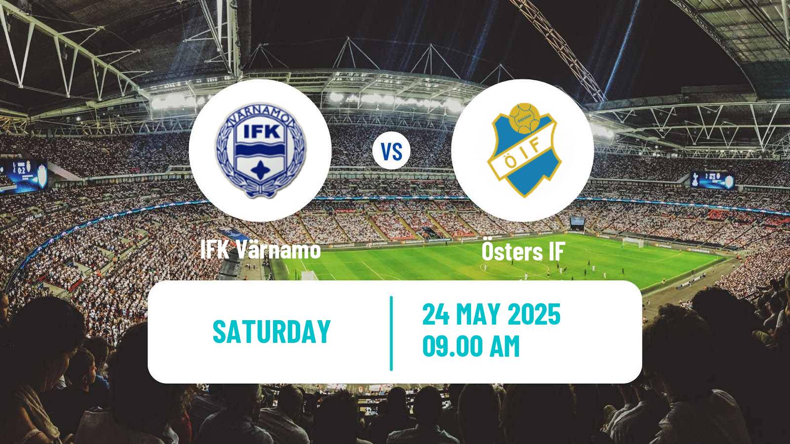 Soccer Swedish Allsvenskan Värnamo - Öster