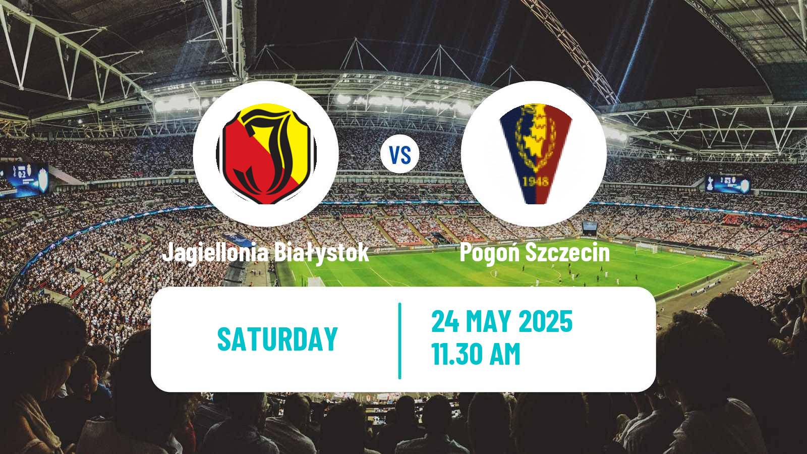 Soccer Polish Ekstraklasa Jagiellonia Białystok - Pogoń Szczecin