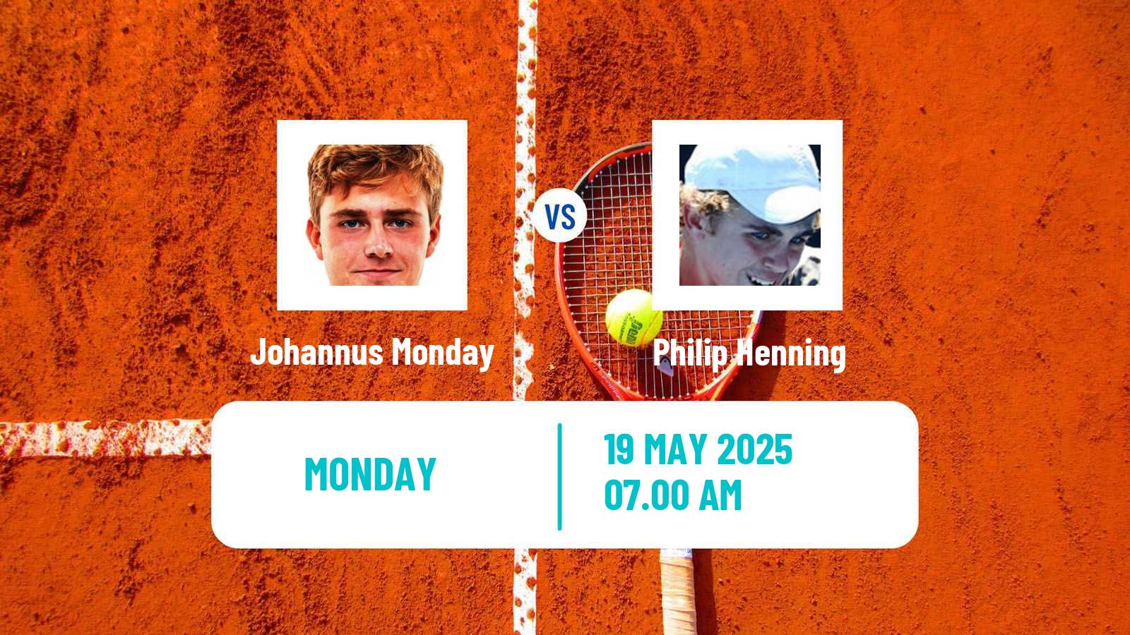Tennis Tbilisi Challenger Men Johannus Monday - Philip Henning