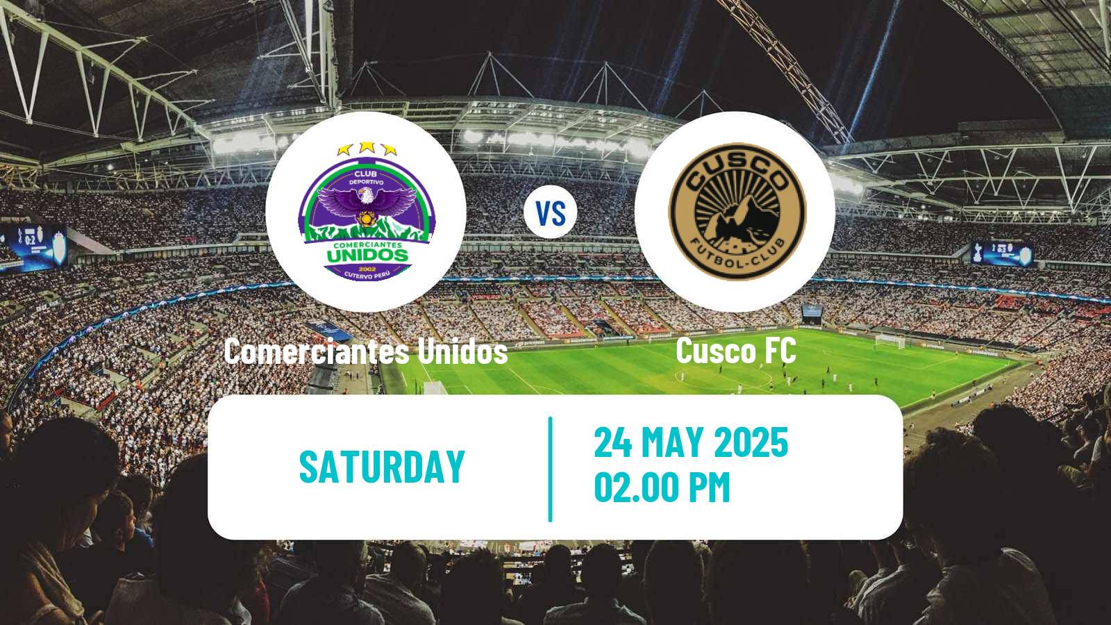 Football Peruvian Liga 1 Comerciantes Unidos - Cusco