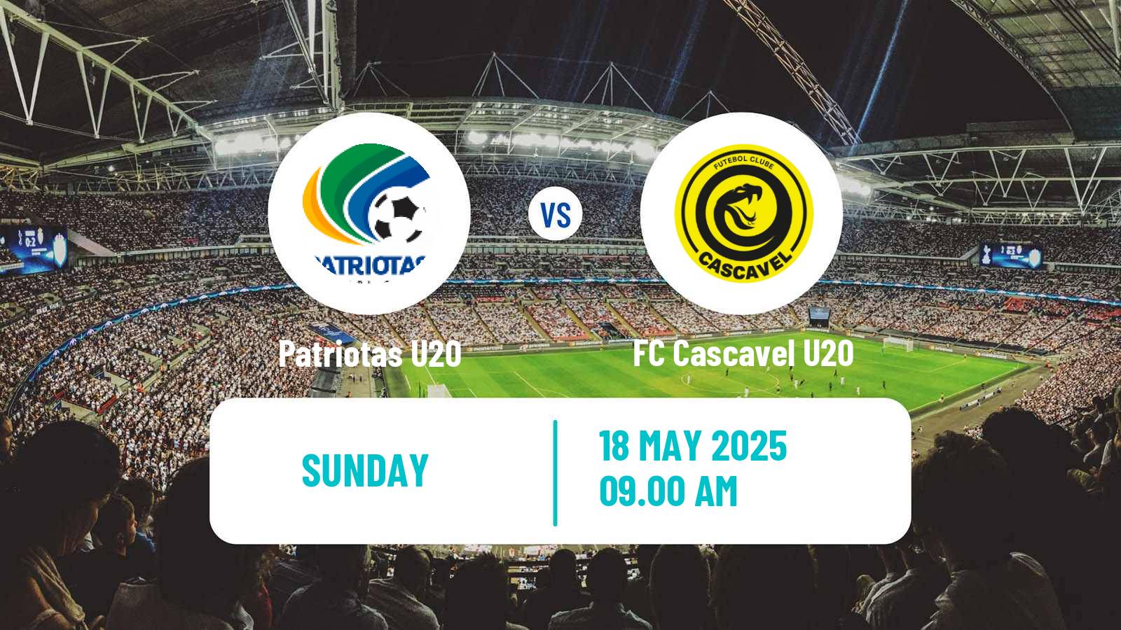 Football Brazilian Paranaense U20 Patriotas U20 - FC Cascavel U20