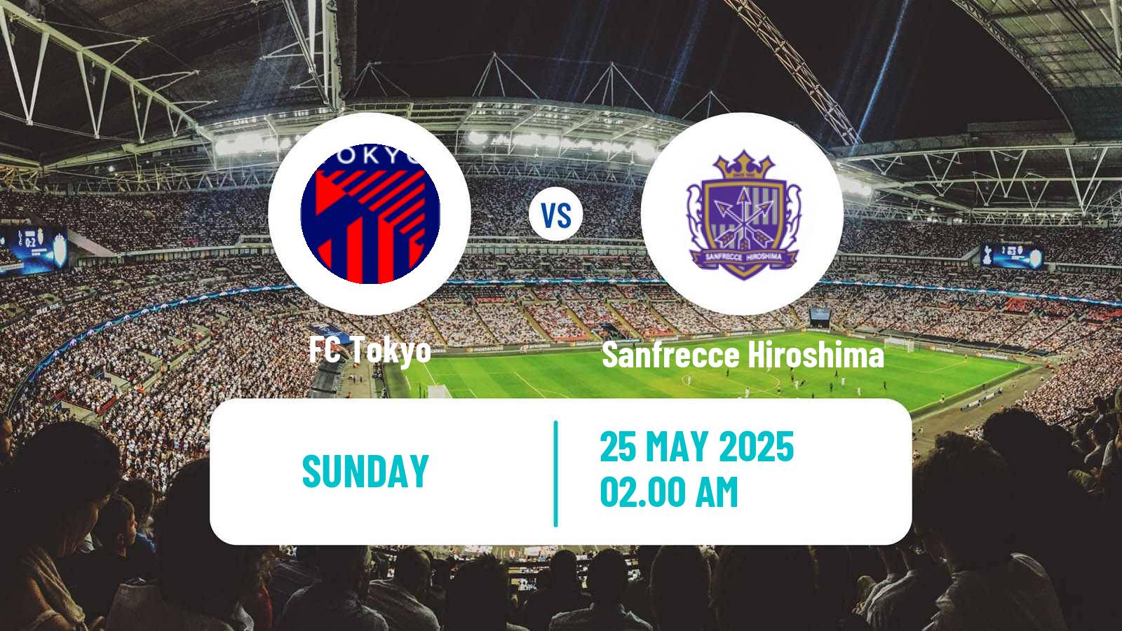 Soccer Japan J1 League Tokyo - Sanfrecce Hiroshima