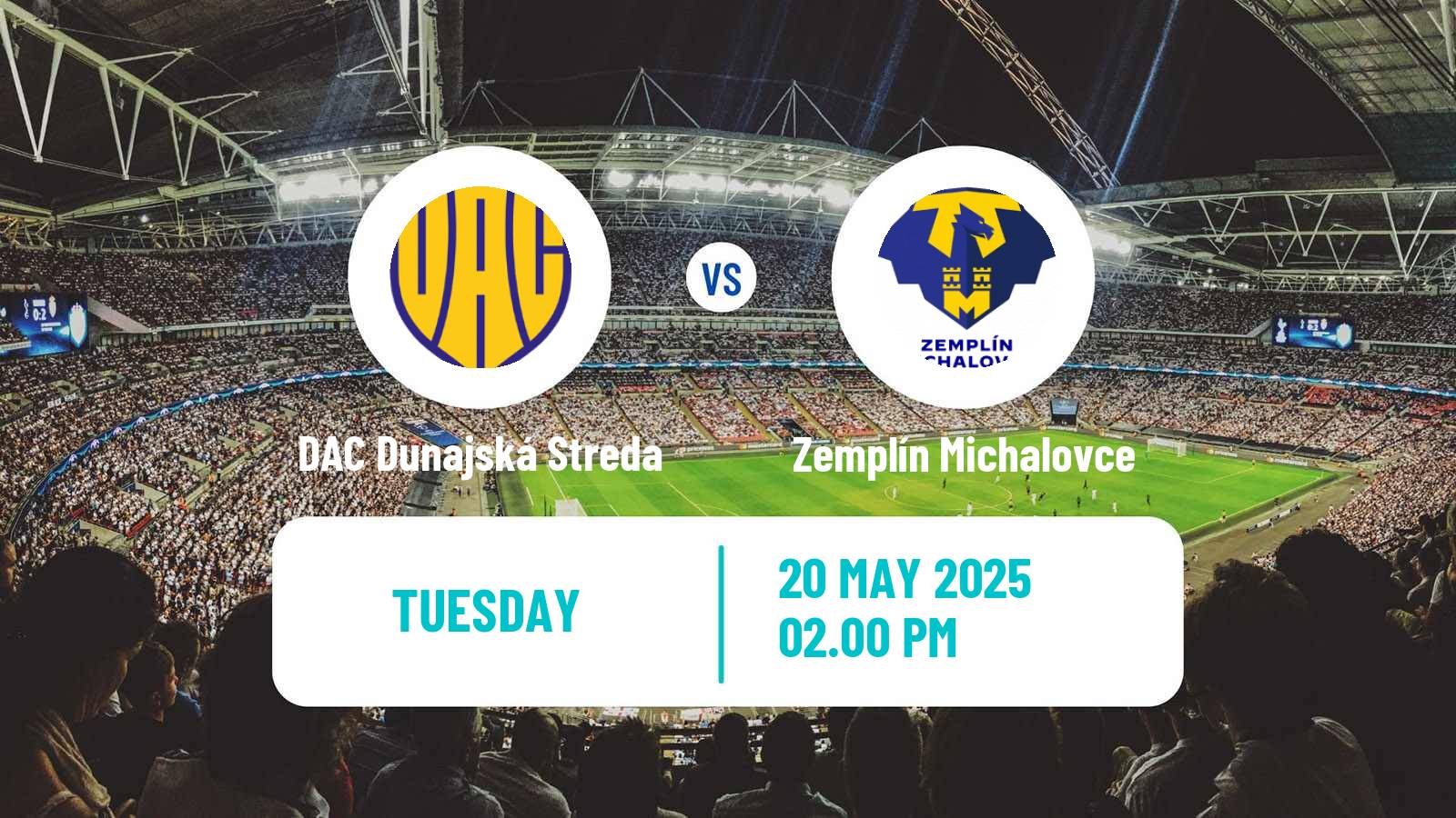 Soccer Slovak Superliga DAC Dunajská Streda - Zemplín Michalovce