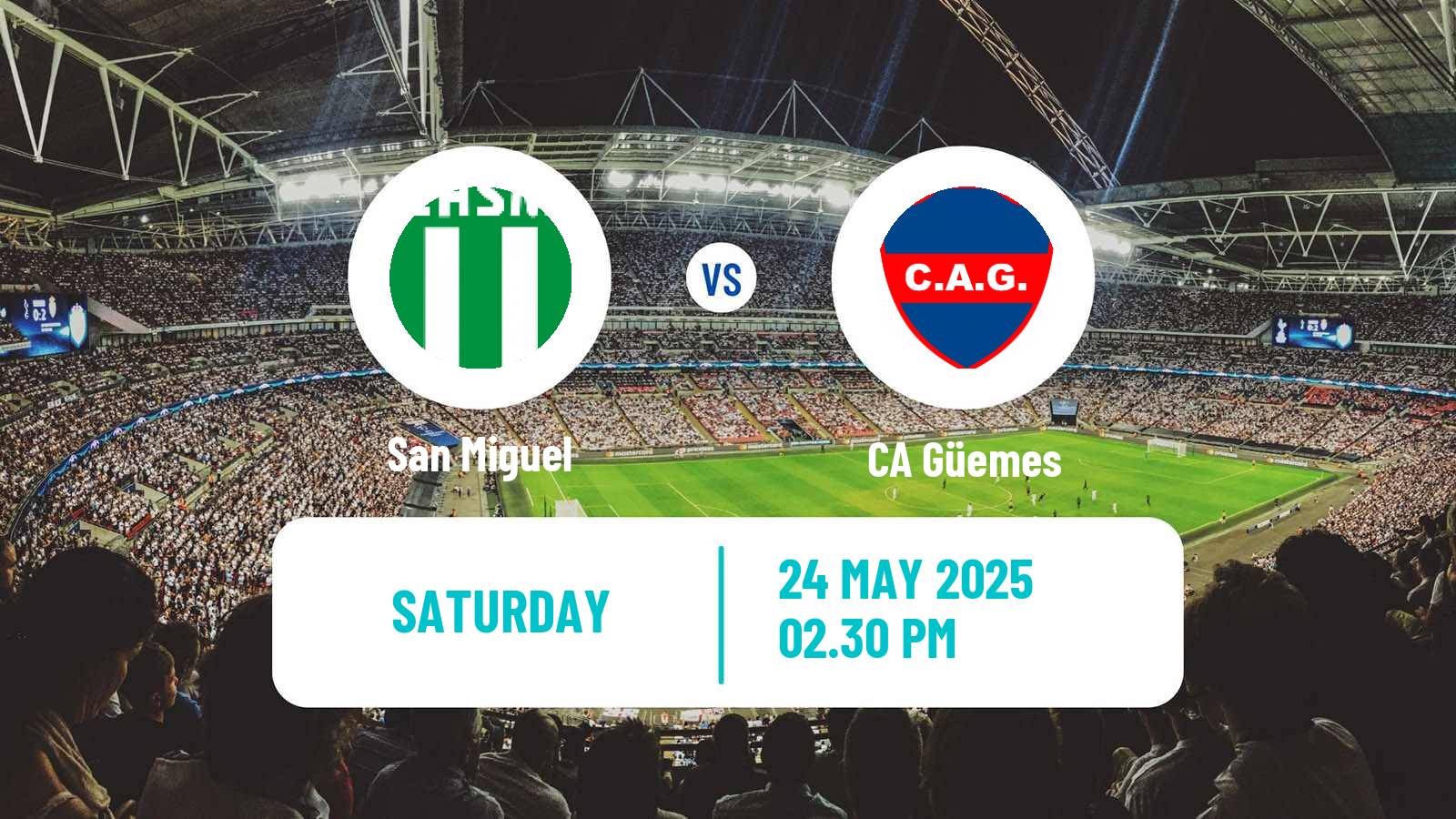 Football Argentinian Primera Nacional San Miguel - Güemes