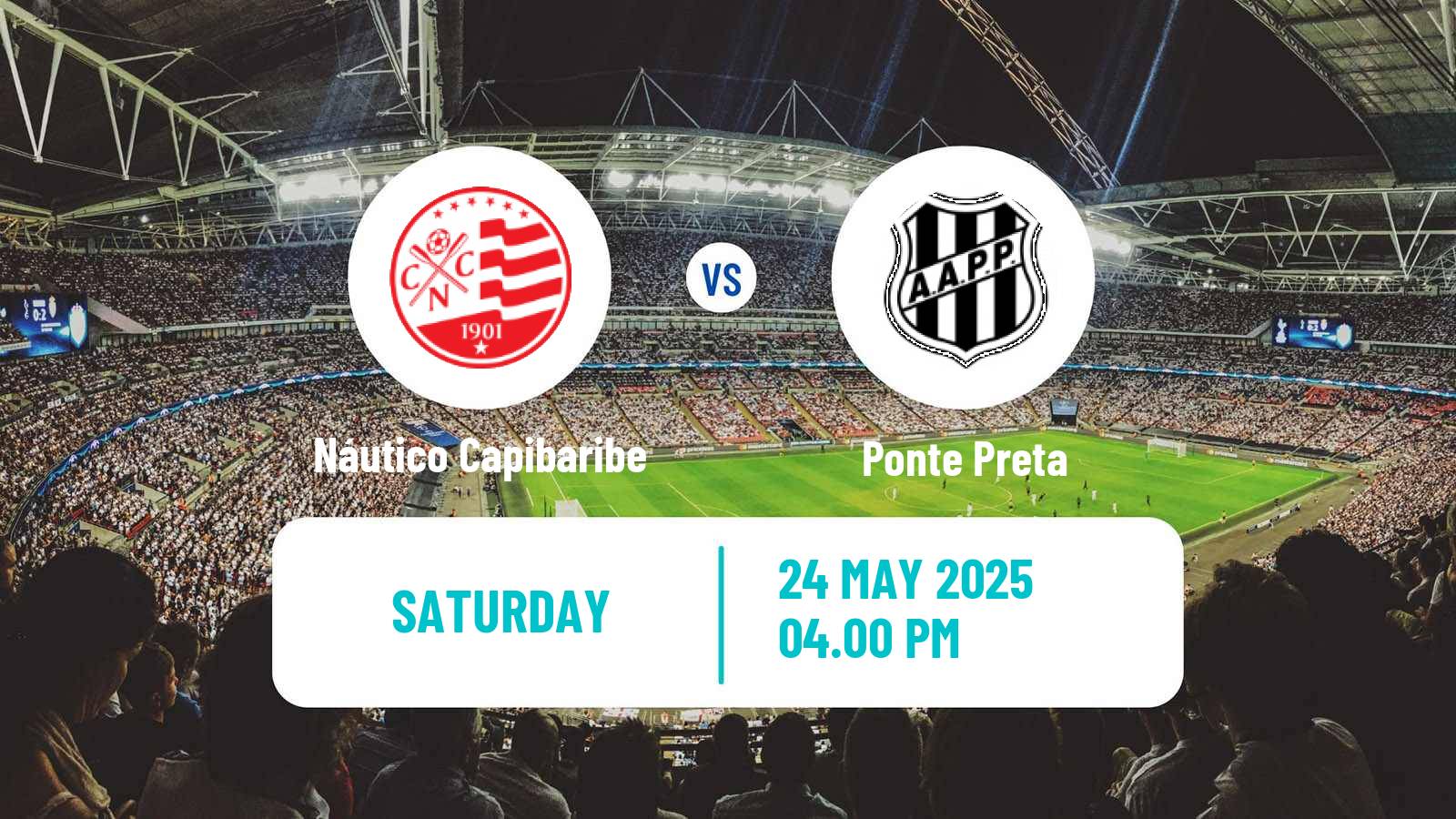Soccer Brazilian Serie C Náutico Capibaribe - Ponte Preta