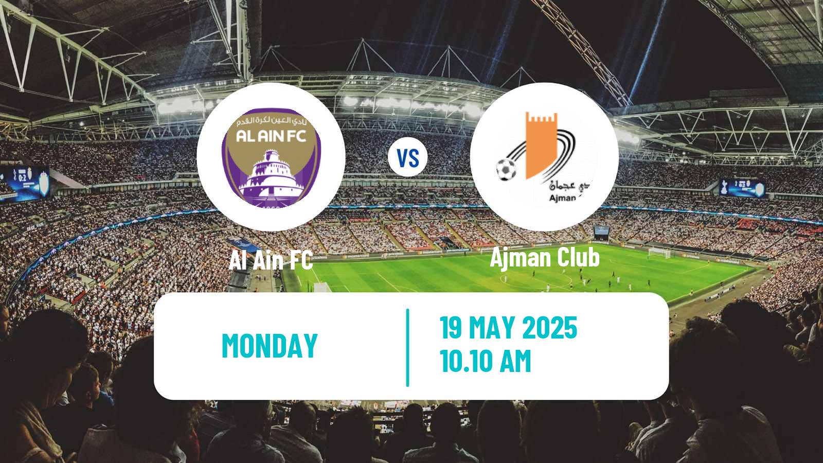 Soccer UAE Football League Al Ain - Ajman Club