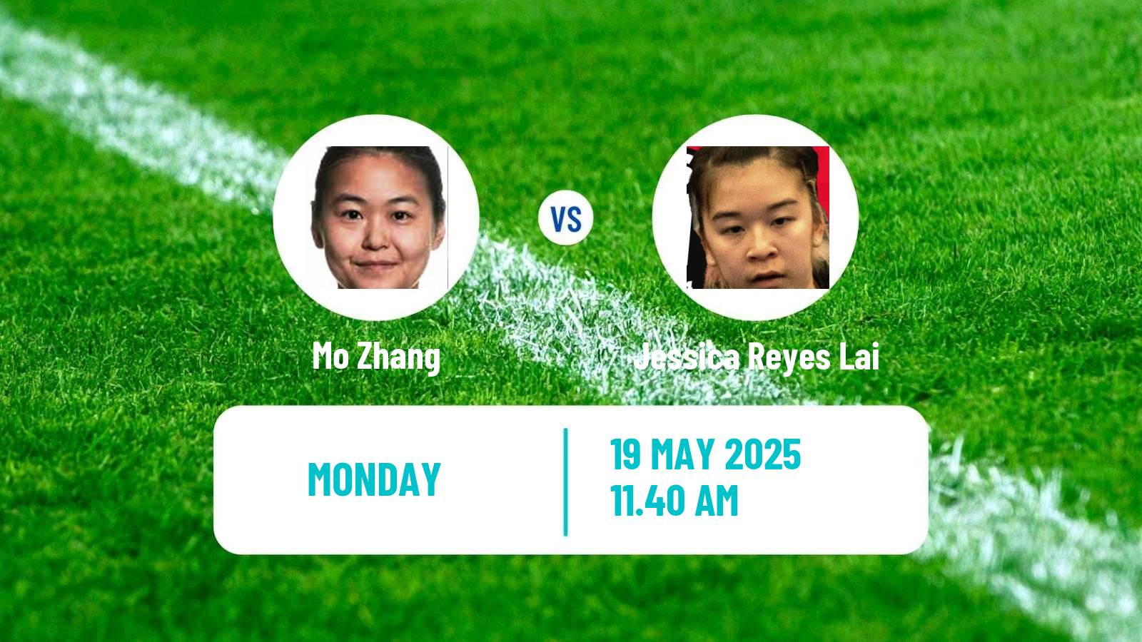 Table tennis World Championships Women Mo Zhang - Jessica Reyes Lai