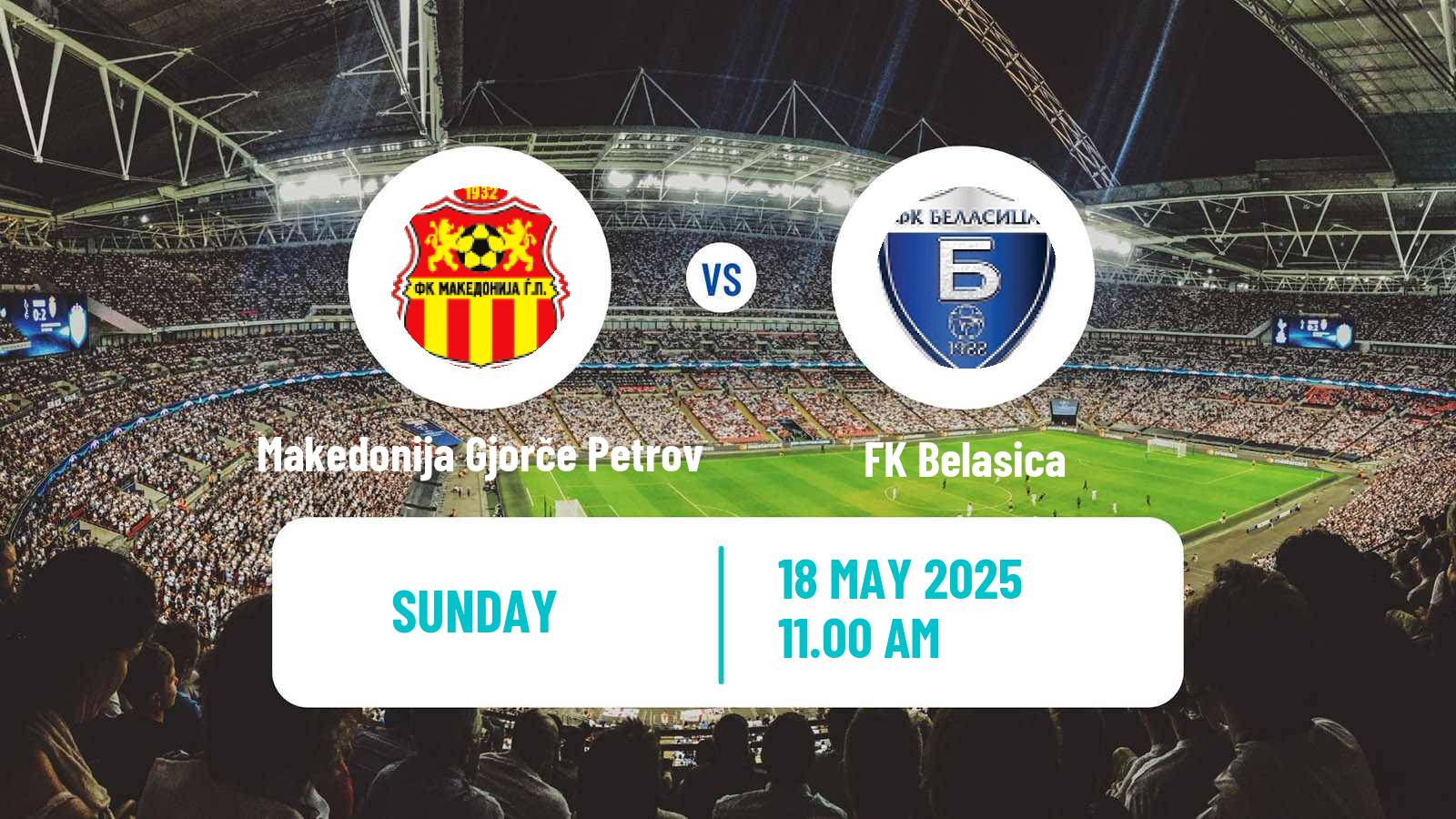 Soccer North Macedonian 2 MFL Makedonija Gjorče Petrov - Belasica