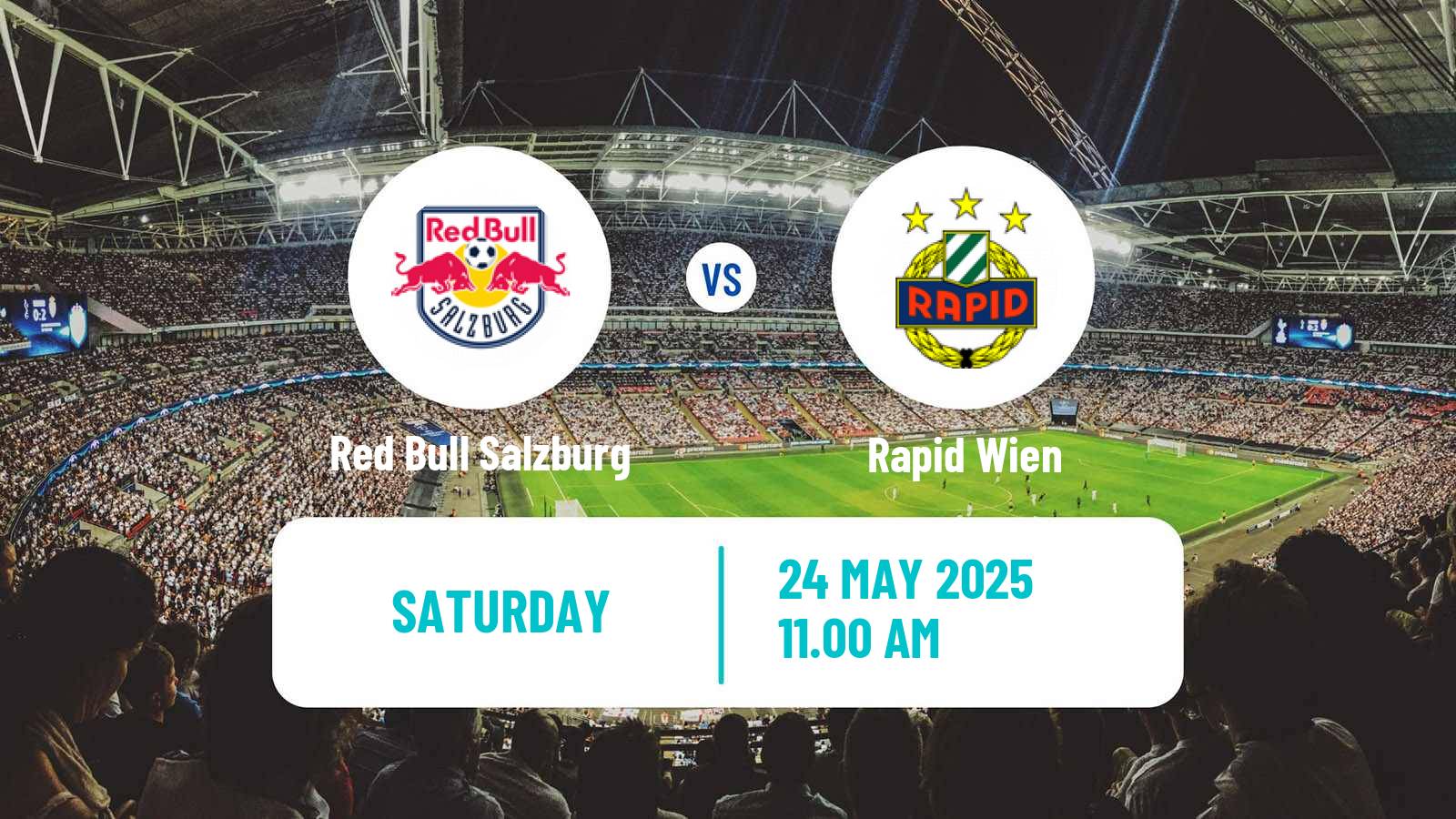 Soccer Austrian Bundesliga Red Bull Salzburg - Rapid Wien