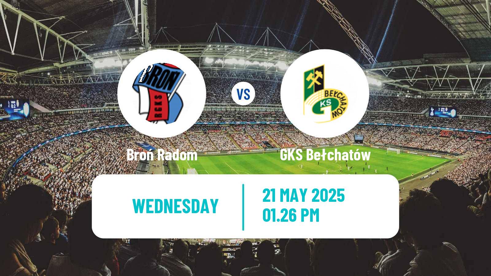 Football Polish Division 3 - Group I Broń Radom - GKS Bełchatów