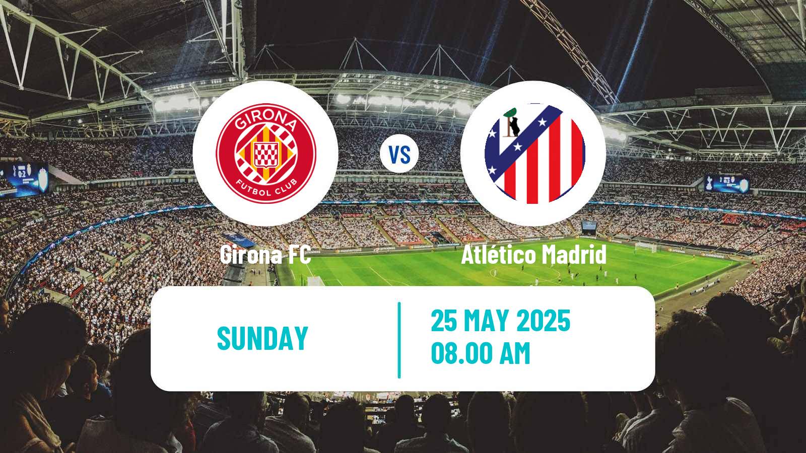 Soccer Spanish LaLiga Girona - Atlético Madrid