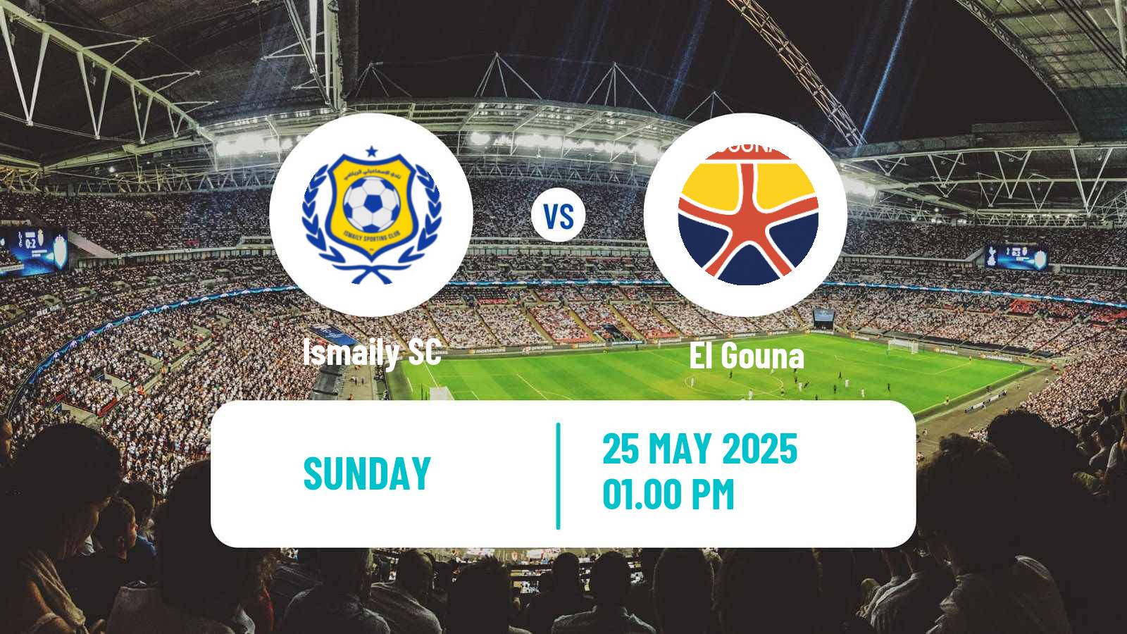 Soccer Egyptian Premier League Ismaily - El Gouna