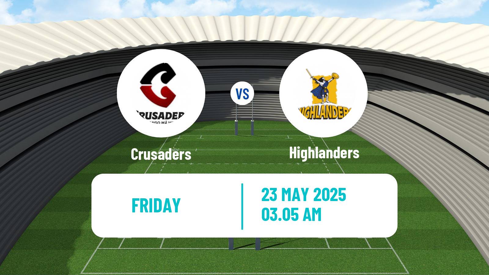Rugby union Super Rugby Crusaders - Highlanders