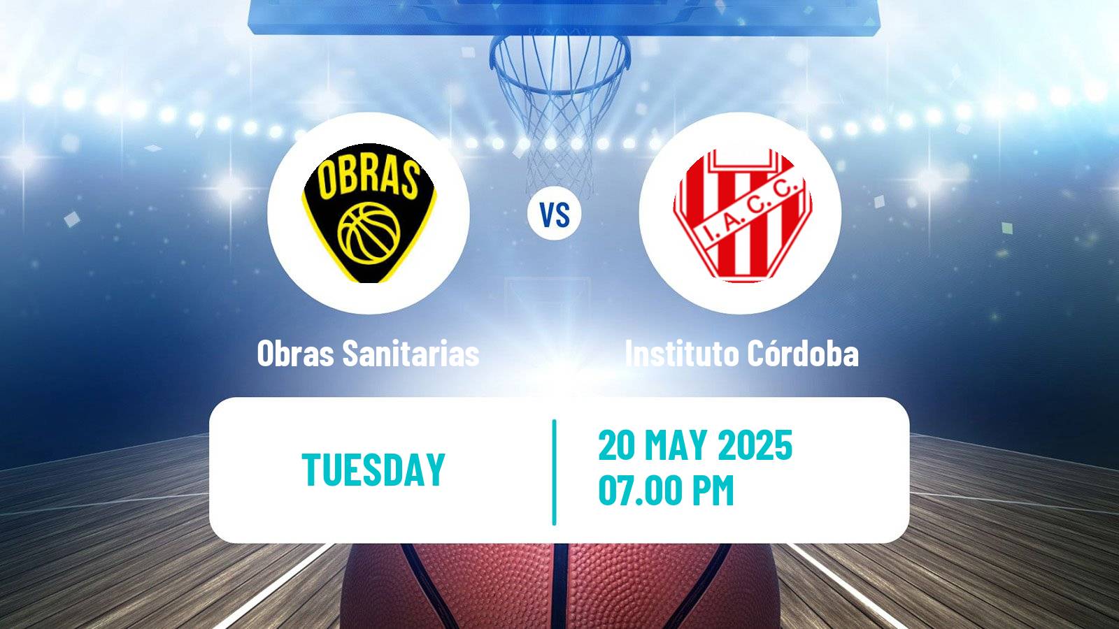 Basketball Argentinian LNB Obras Sanitarias - Instituto Córdoba