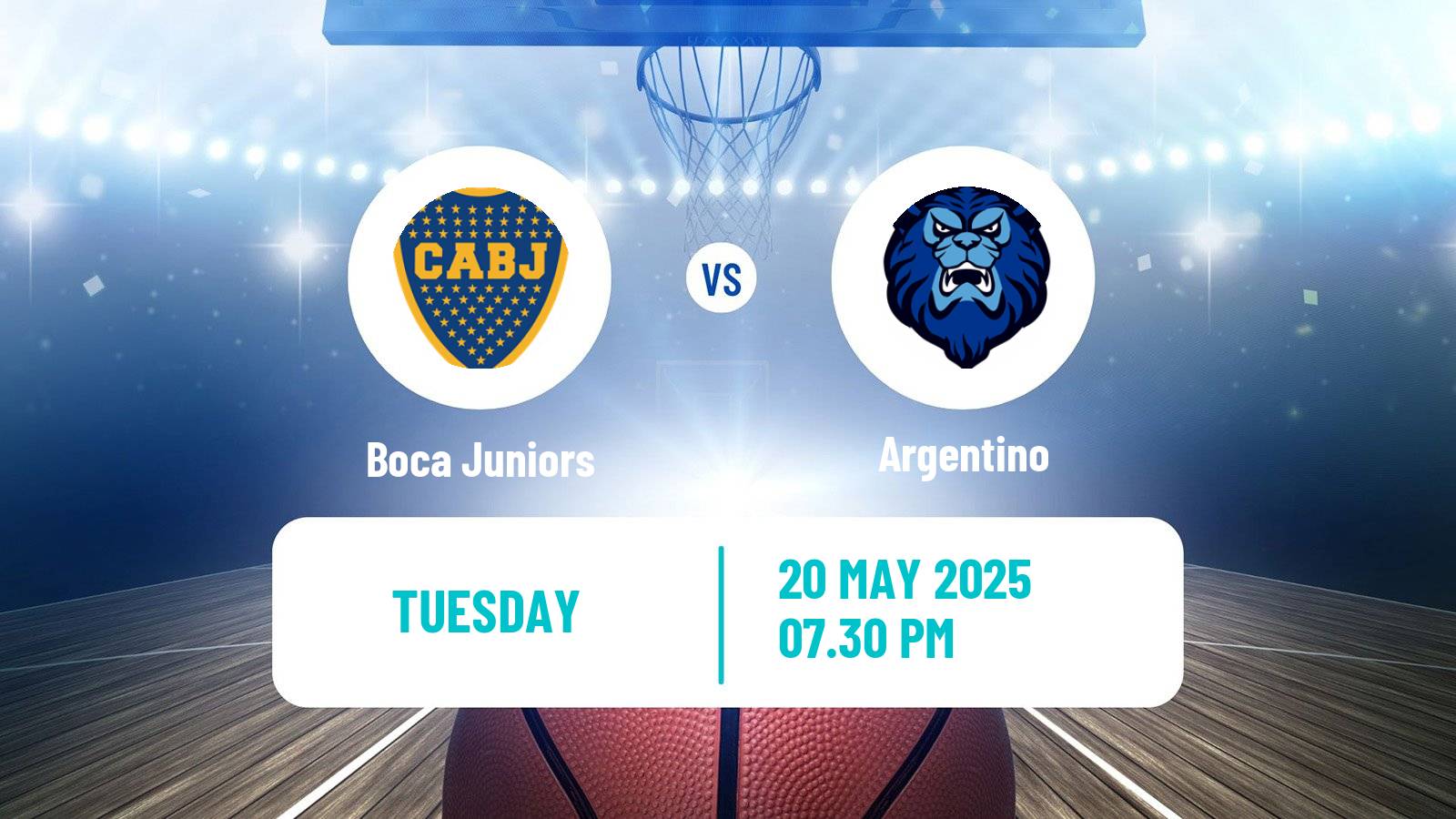 Basketball Argentinian LNB Boca Juniors - Argentino