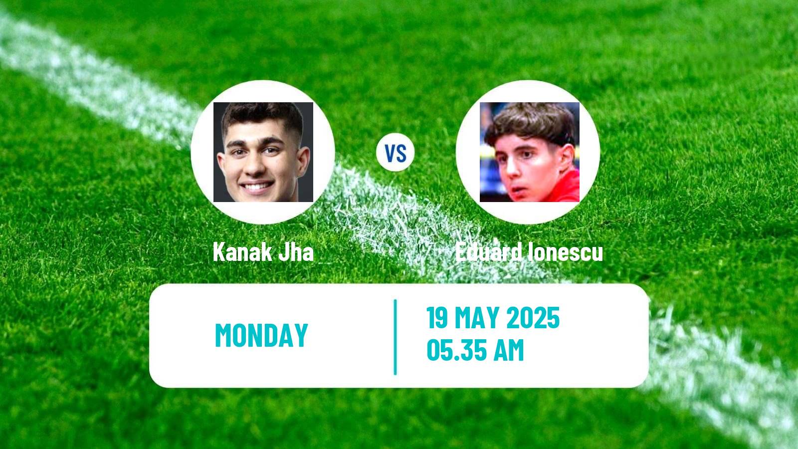 Table tennis World Championships Men Kanak Jha - Eduard Ionescu