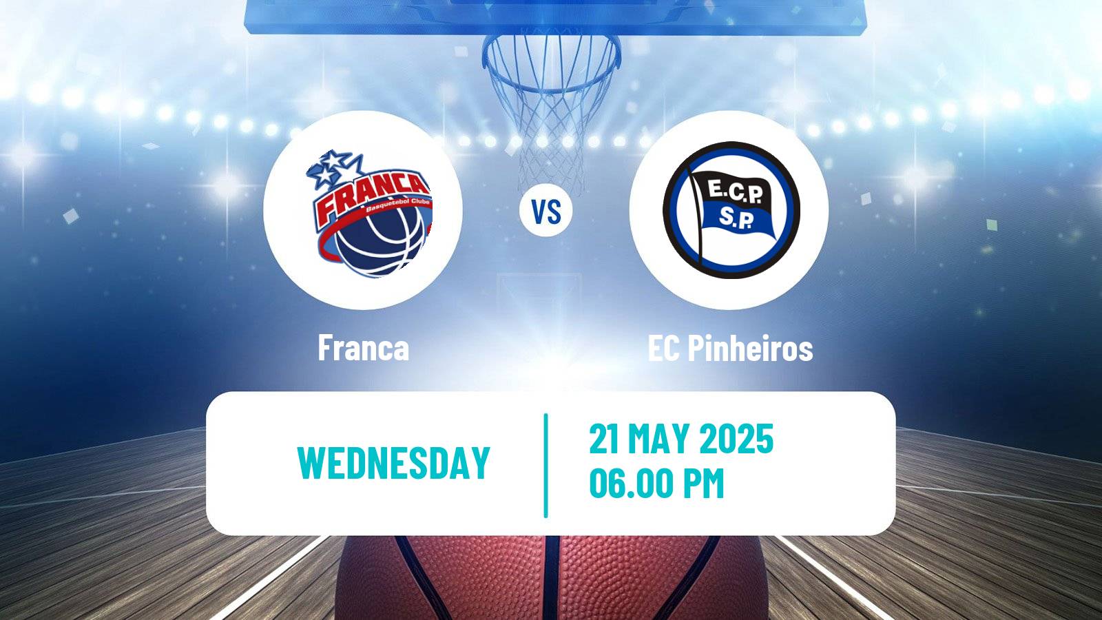 Basketball Brazilian NBB Franca - Pinheiros
