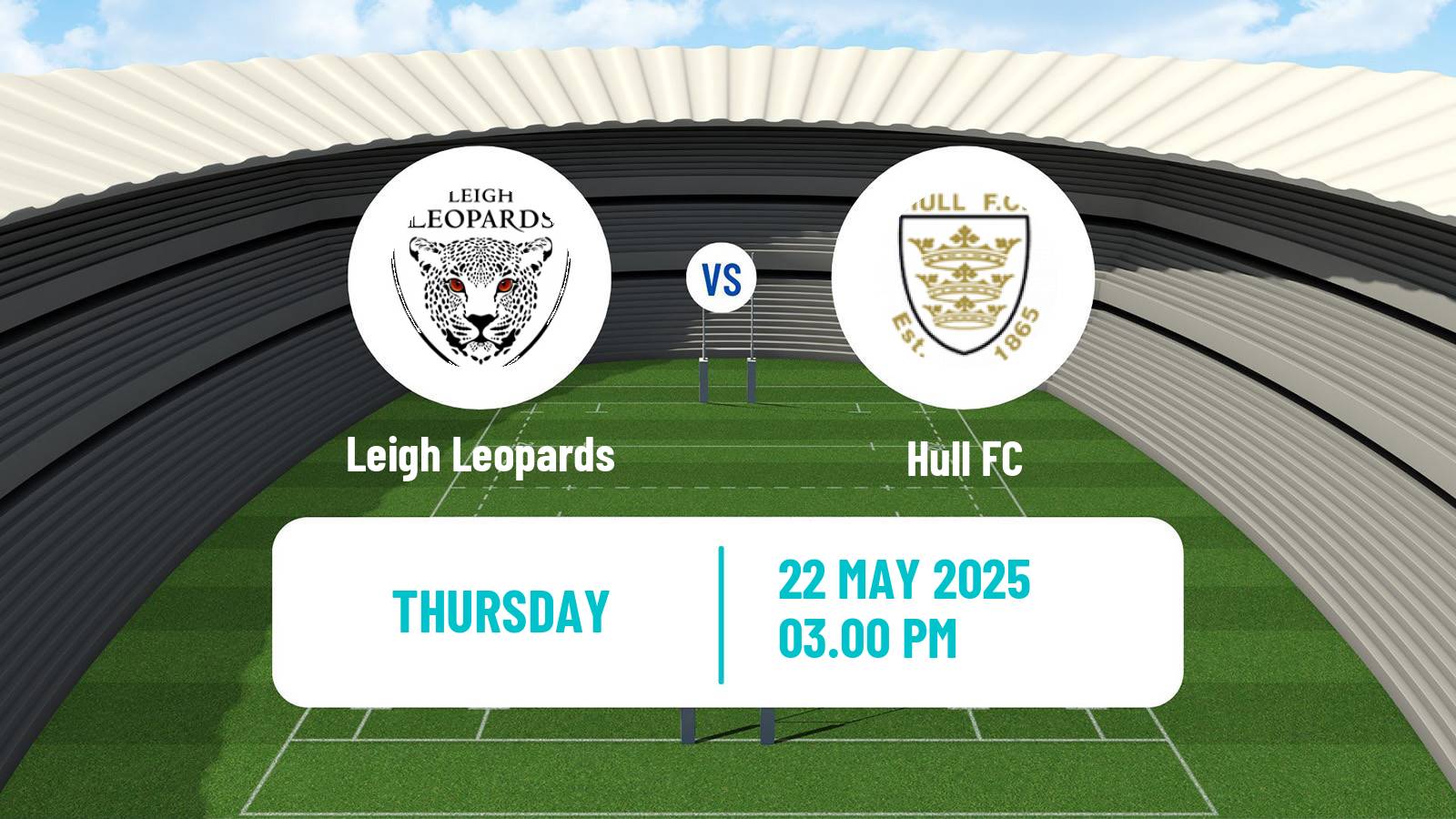 Rugby league Super League Rugby Leigh Leopards - Hull
