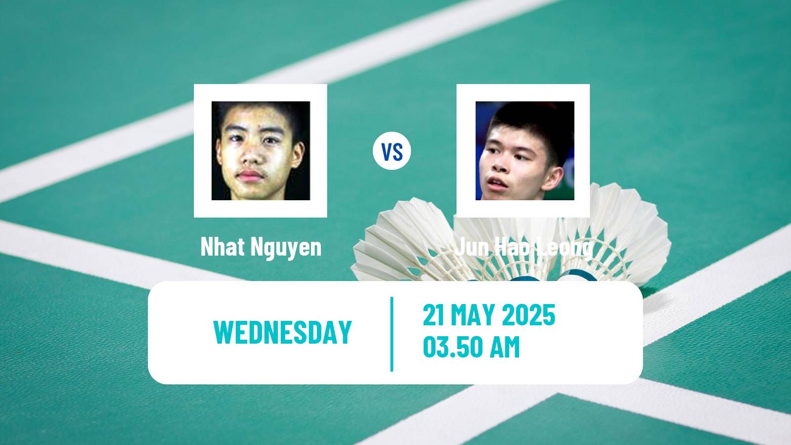 Badminton BWF World Tour Malaysia Masters Men Nhat Nguyen - Jun Hao Leong
