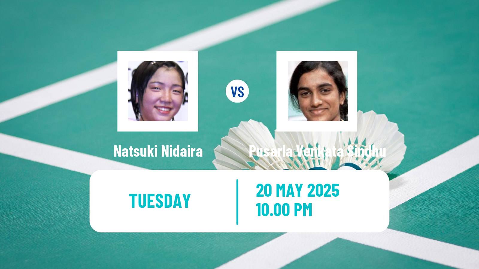 Badminton BWF World Tour Malaysia Masters Women Natsuki Nidaira - Pusarla Venkata Sindhu