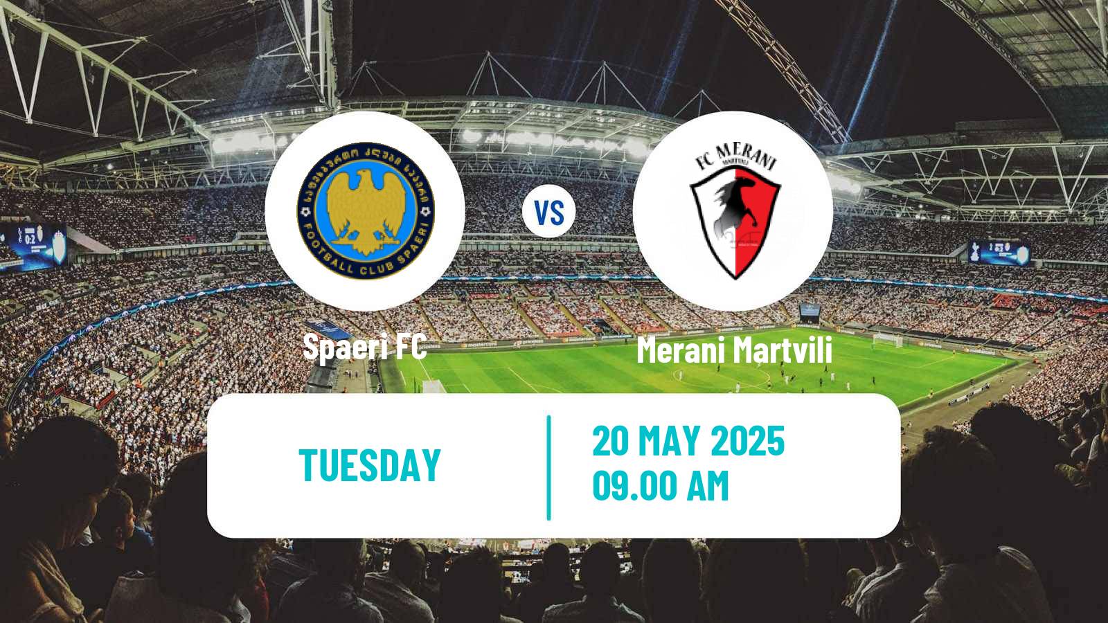 Soccer Georgian Erovnuli Liga 2 Spaeri - Merani Martvili