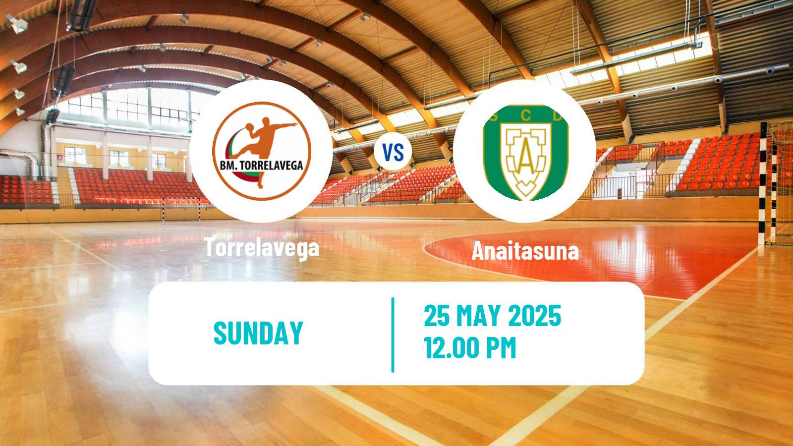 Handball Spanish Liga ASOBAL Torrelavega - Anaitasuna