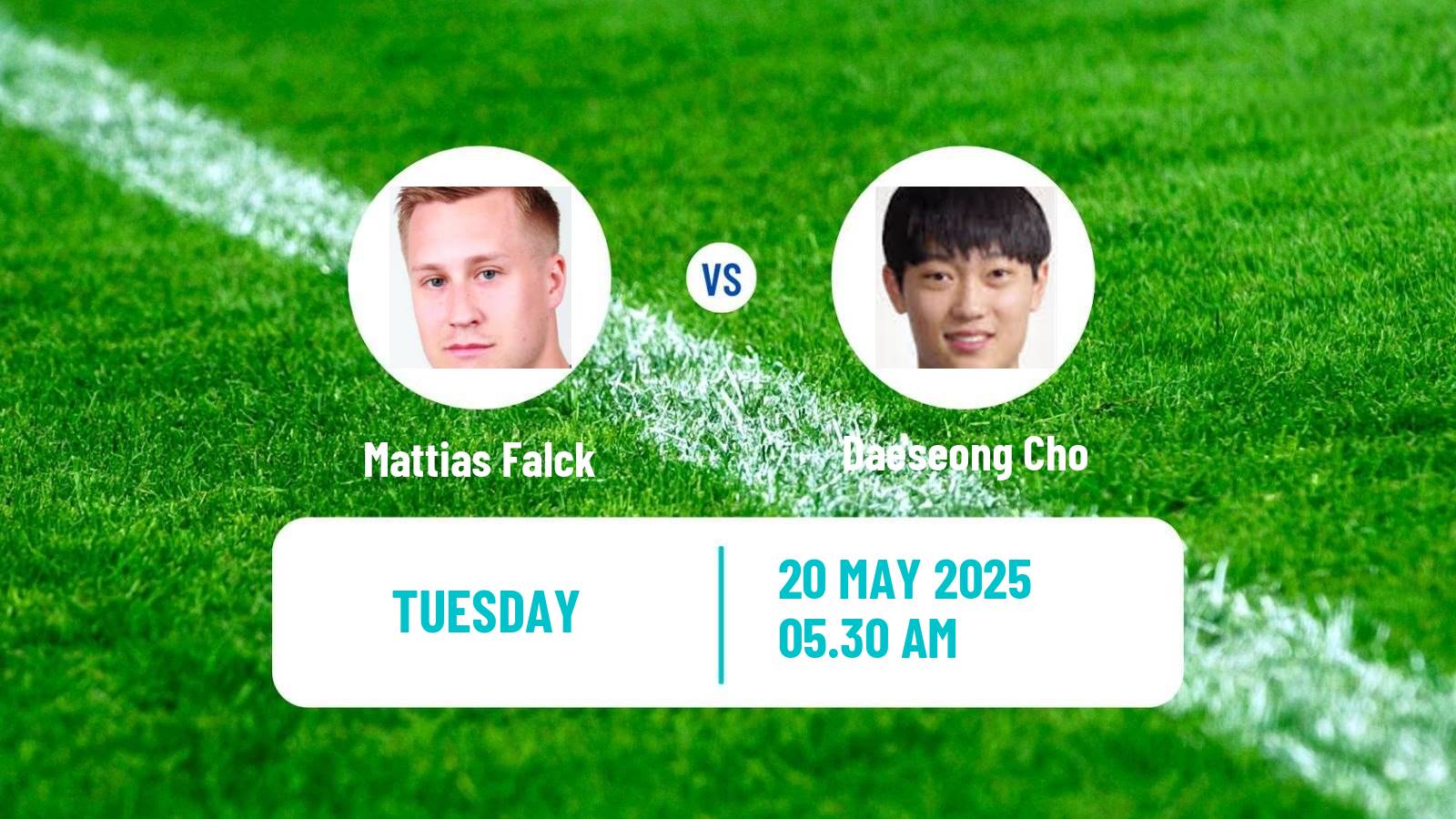 Table tennis World Championships Men Mattias Falck - Daeseong Cho