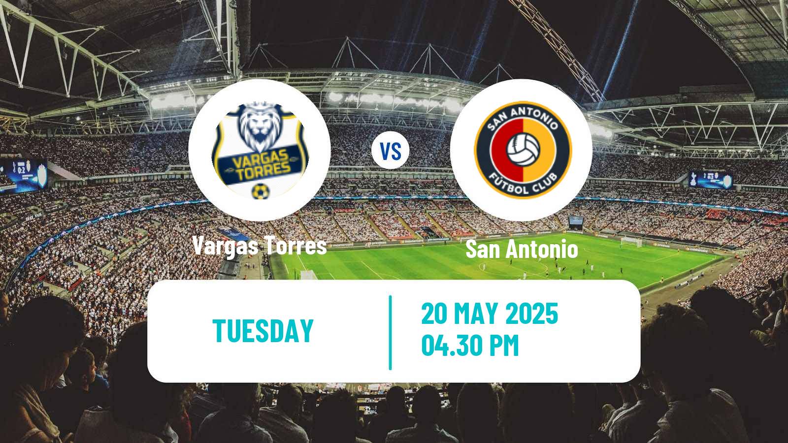 Soccer Ecuadorian Serie B Vargas Torres - San Antonio