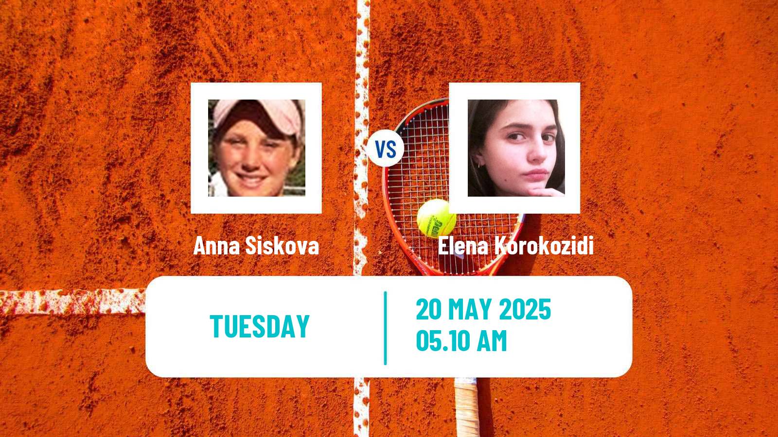 Tennis ITF W75 Kursumlijska Banja Women Anna Siskova - Elena Korokozidi