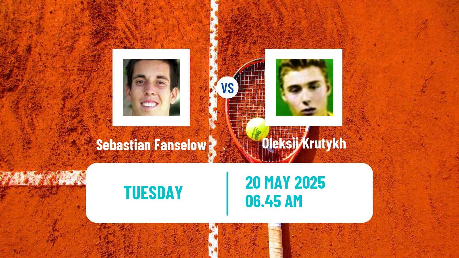 Tennis ITF M25 Mataro Men Sebastian Fanselow - Oleksii Krutykh