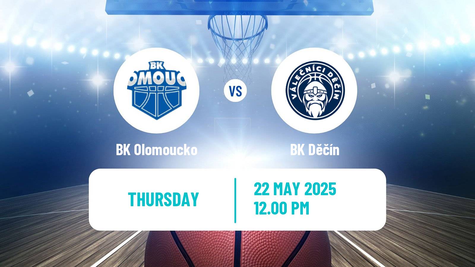 Basketball Czech NBL Olomoucko - Děčín