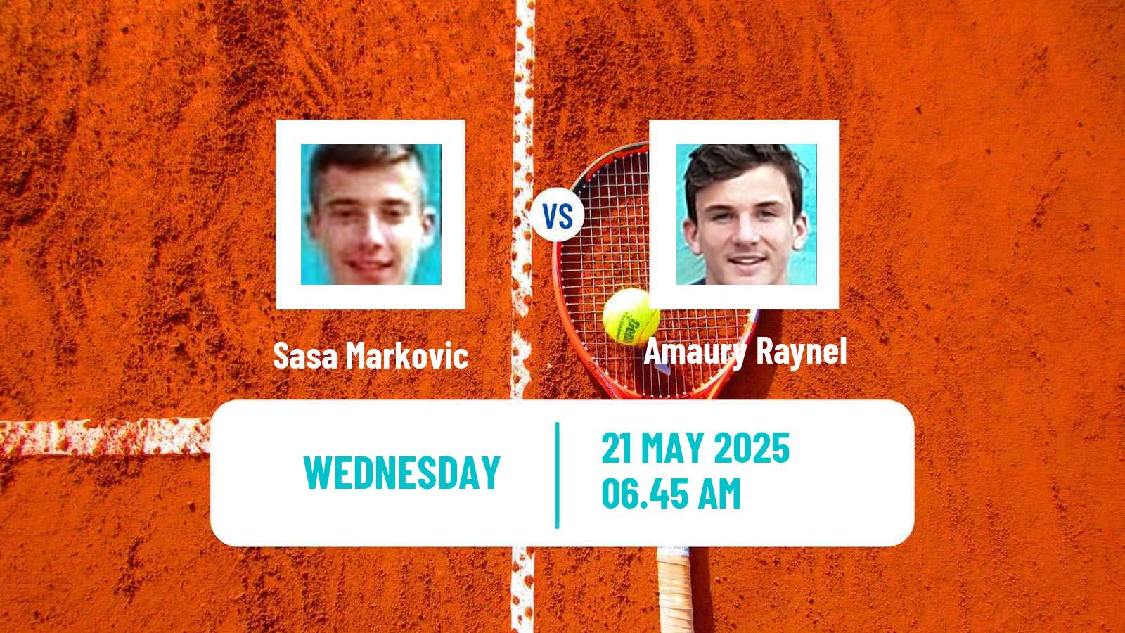 Tennis ITF M15 Brcko Men Sasa Markovic - Amaury Raynel