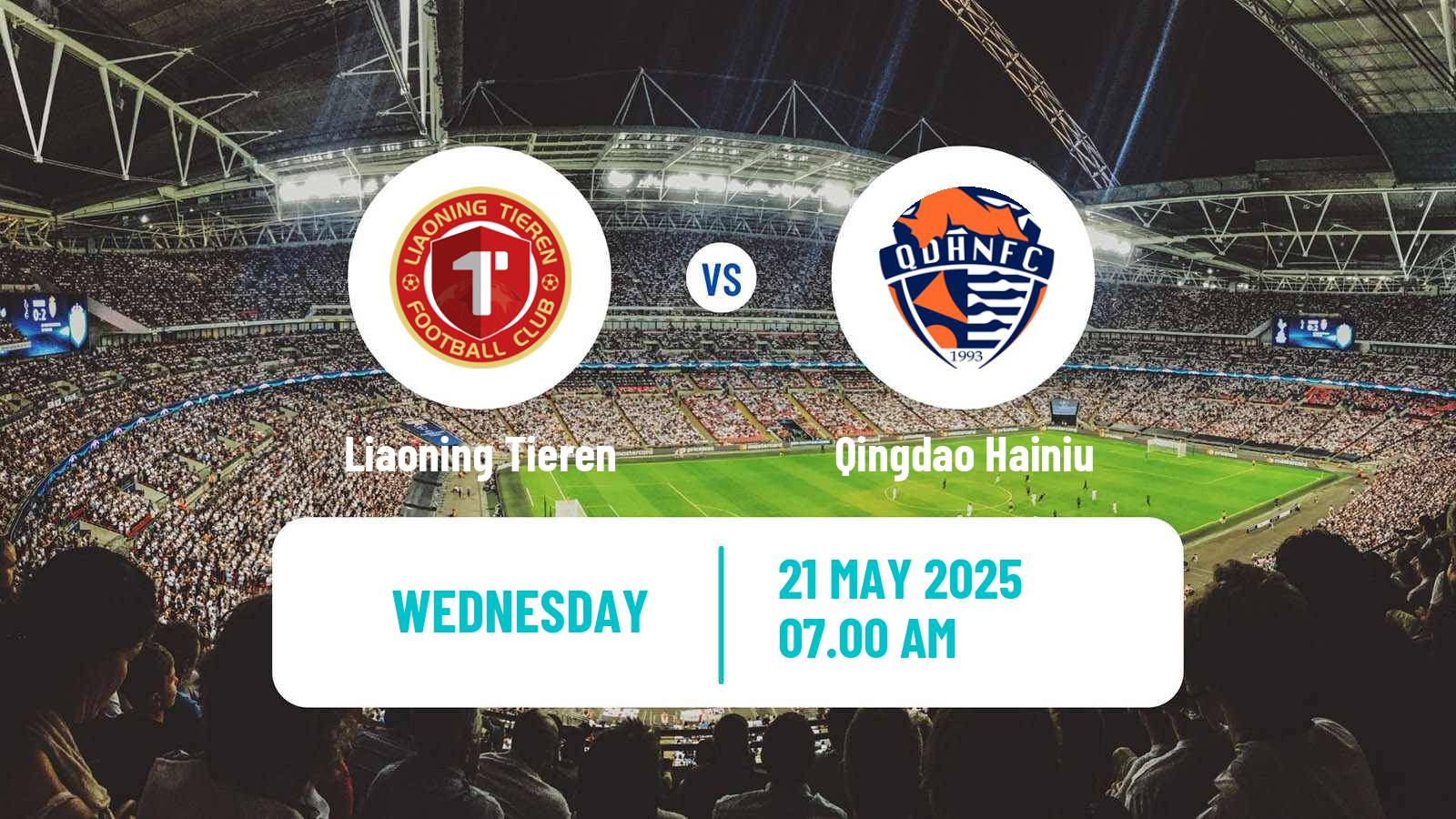 Soccer Chinese FA Cup Liaoning Tieren - Qingdao Hainiu