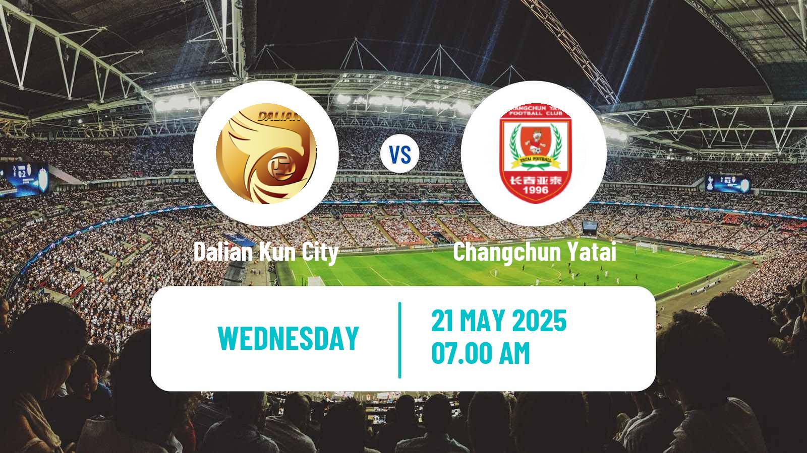 Soccer Chinese FA Cup Dalian Kun City - Changchun Yatai