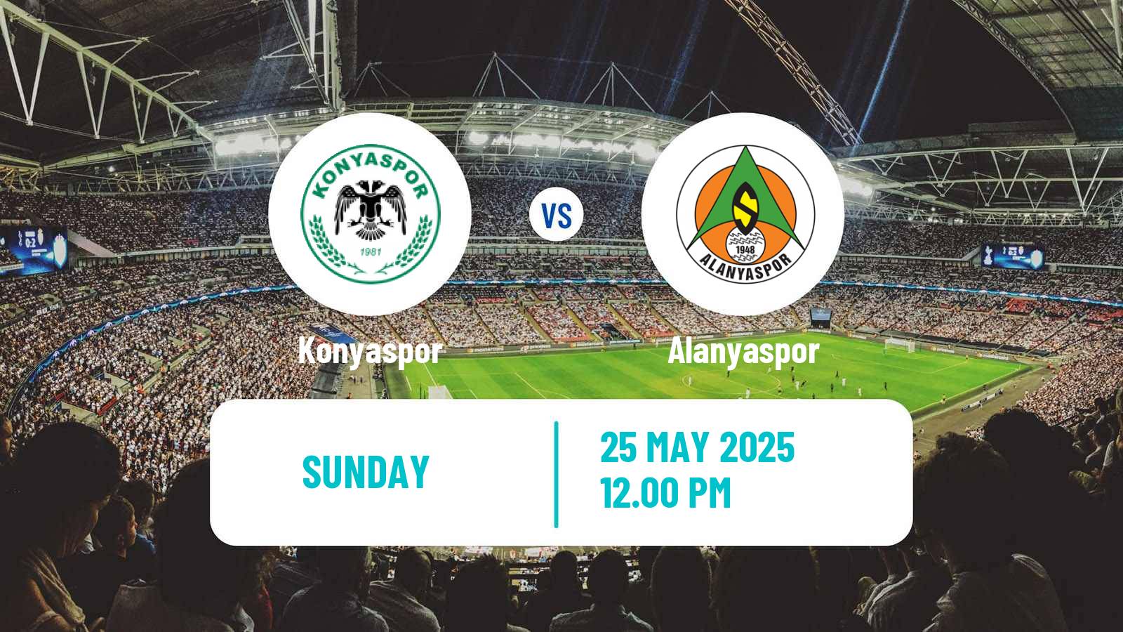 Soccer Turkish Super League Konyaspor - Alanyaspor