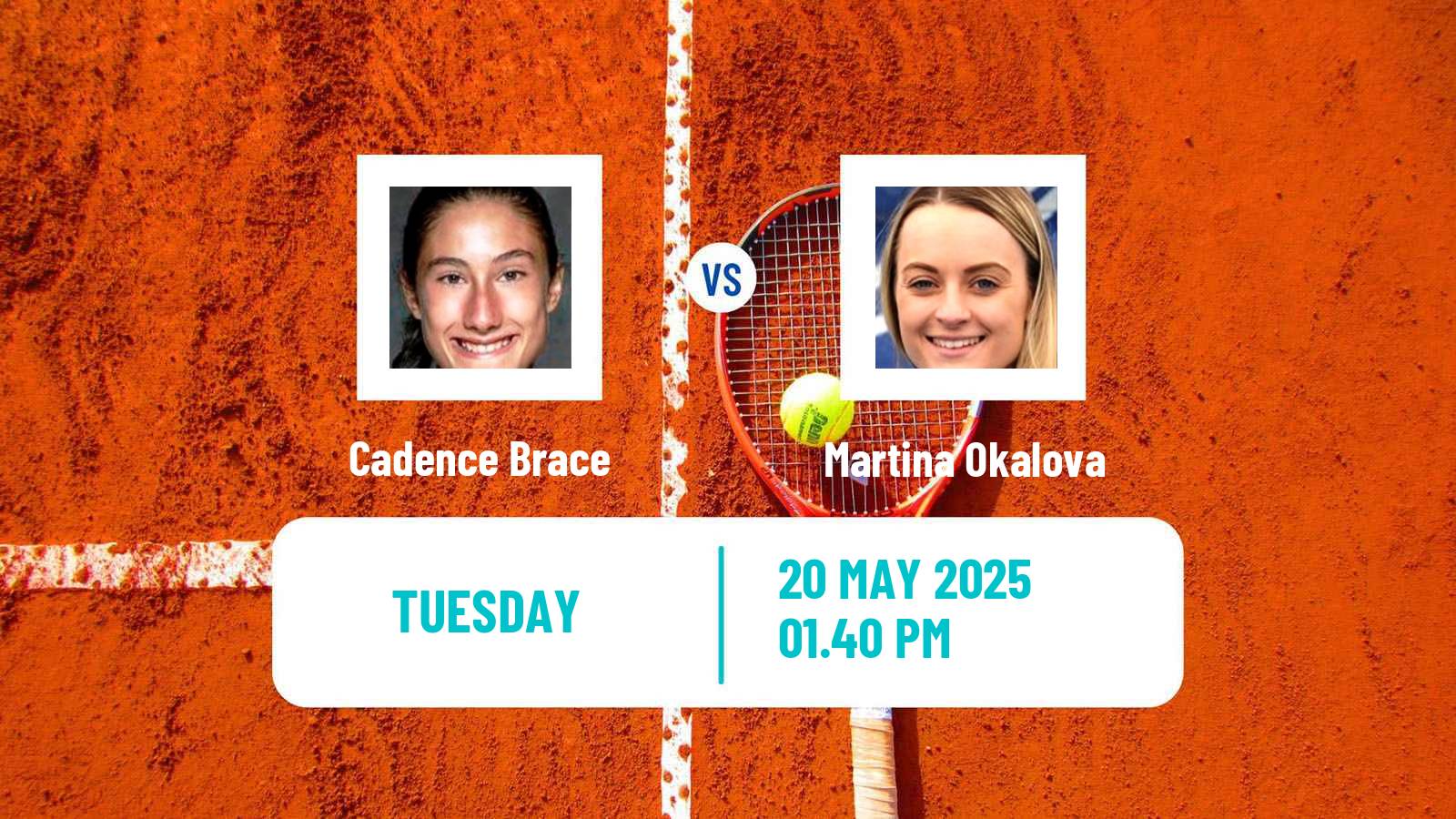 Tennis ITF W50 Pelham Women Cadence Brace - Martina Okalova