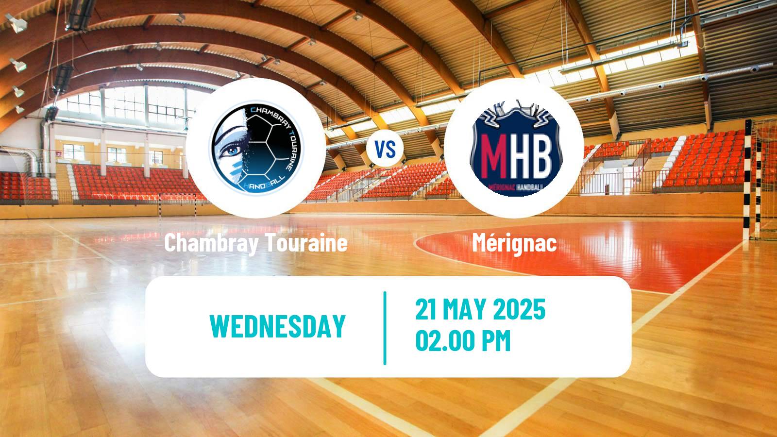 Handball French Division 1 Handball Women Chambray Touraine - Mérignac