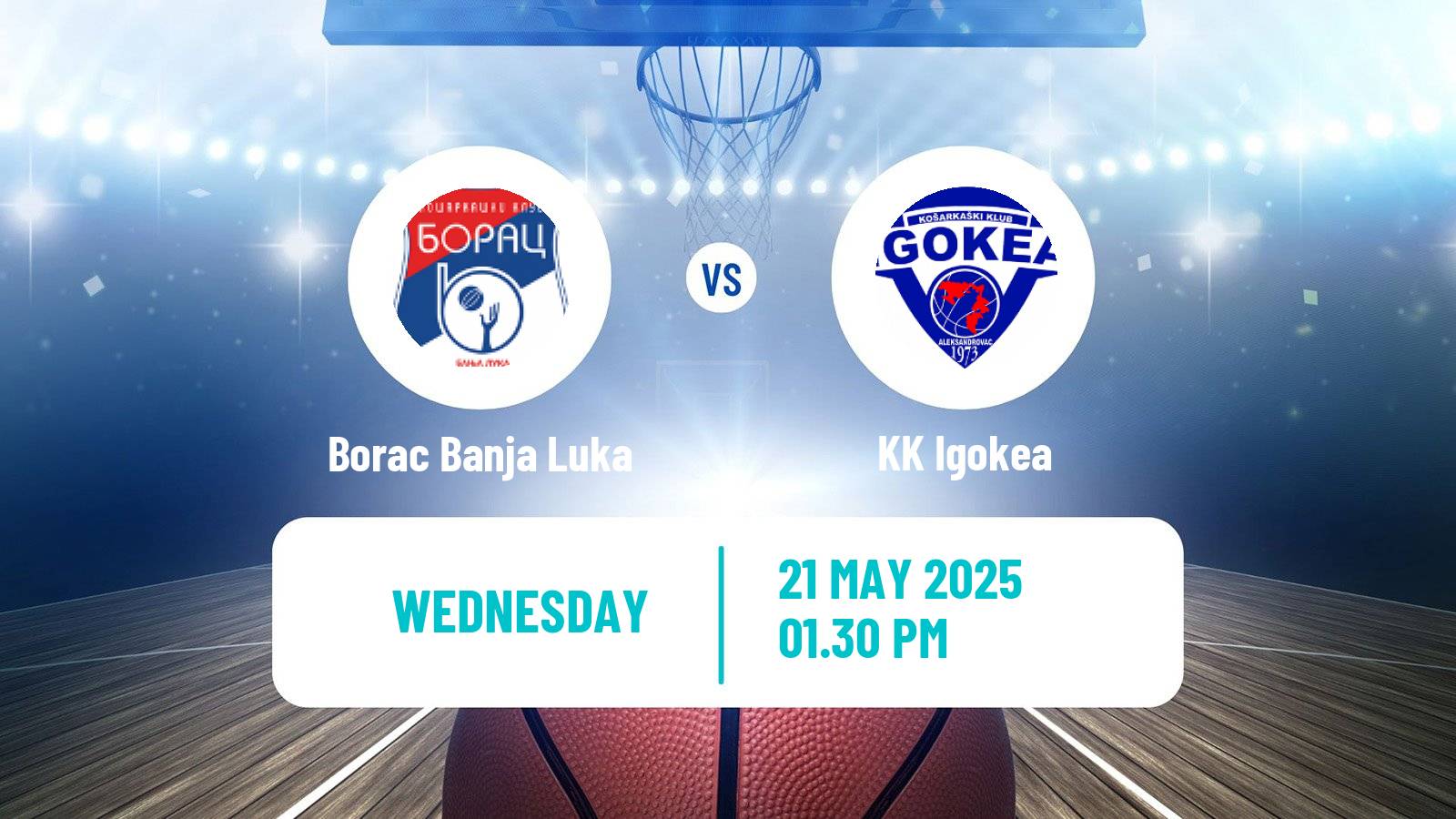 Basketball Bosnian Prvenstvo Basketball Borac Banja Luka - Igokea